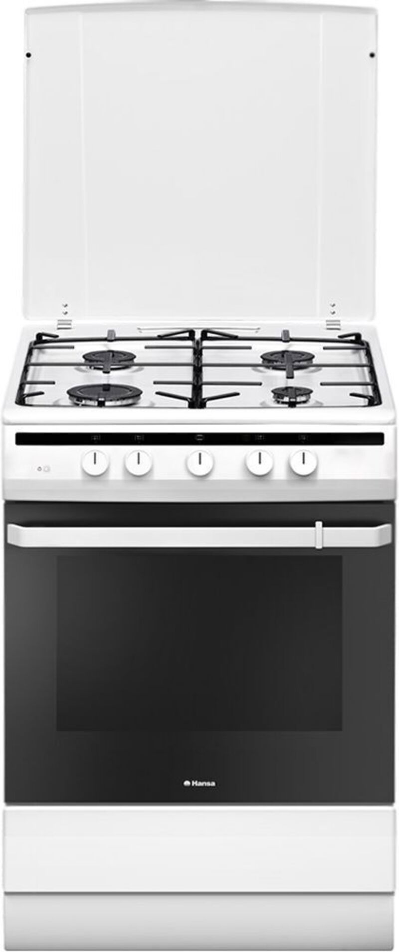 Изображение товара Газовая плита Hansa FCGW61000 ширина 60 см с духовкой белая