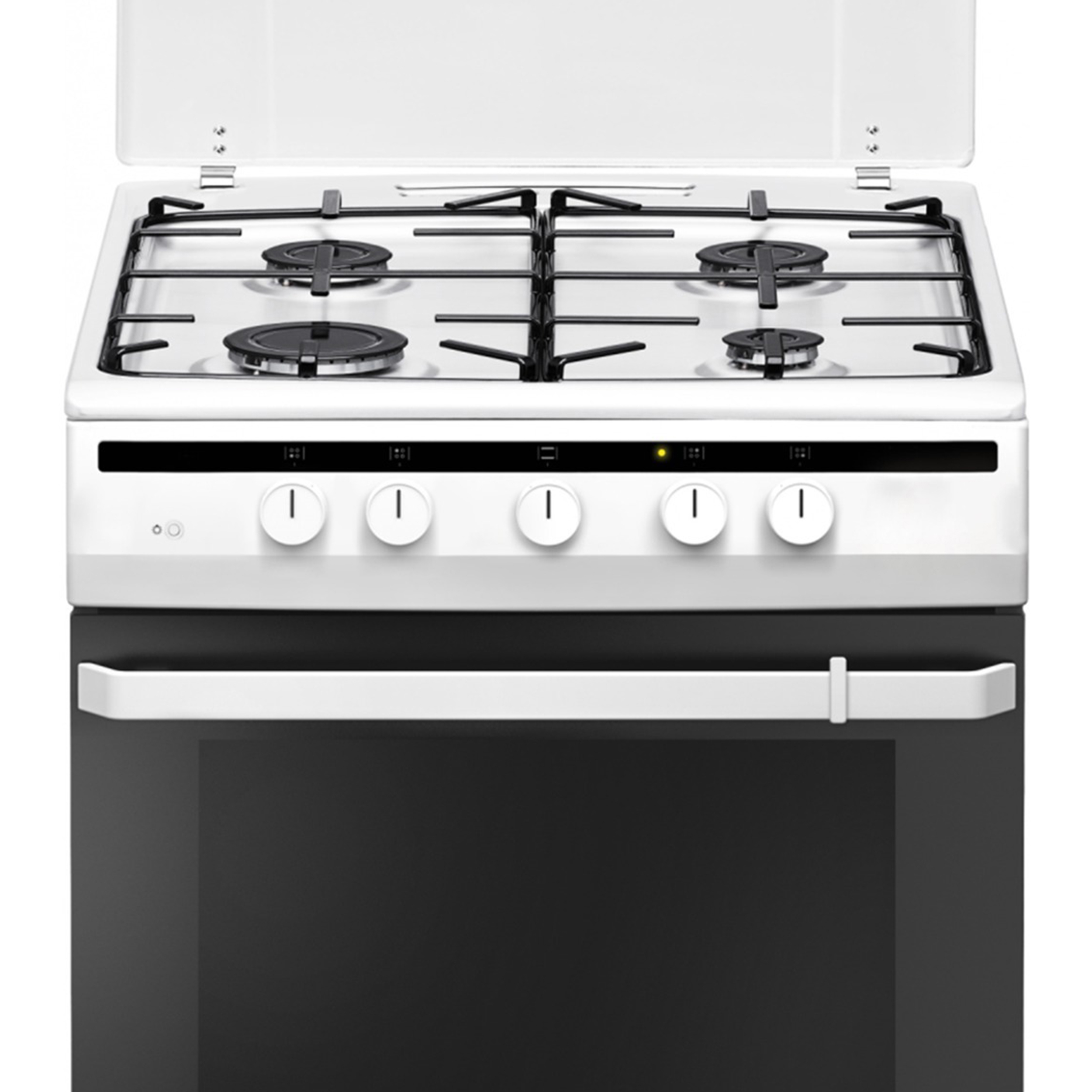 Изображение товара Газоэлектрическая плита HANSA FCMW63000 с духовкой 60x85 см белая