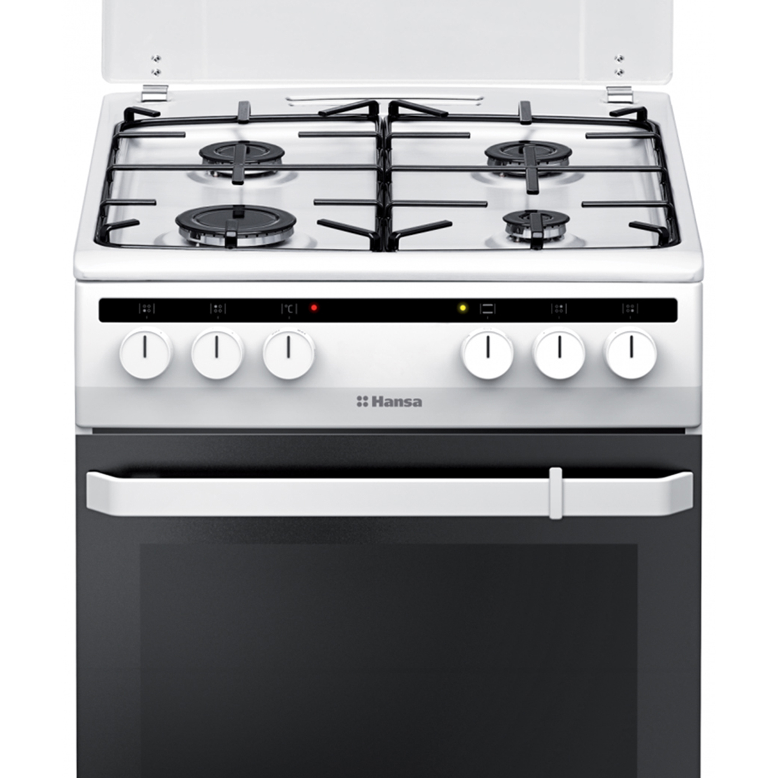 Изображение товара Газоэлектрическая плита Hansa FCMW58000 50x85x60 см с духовкой и функциями гриля и конвекции