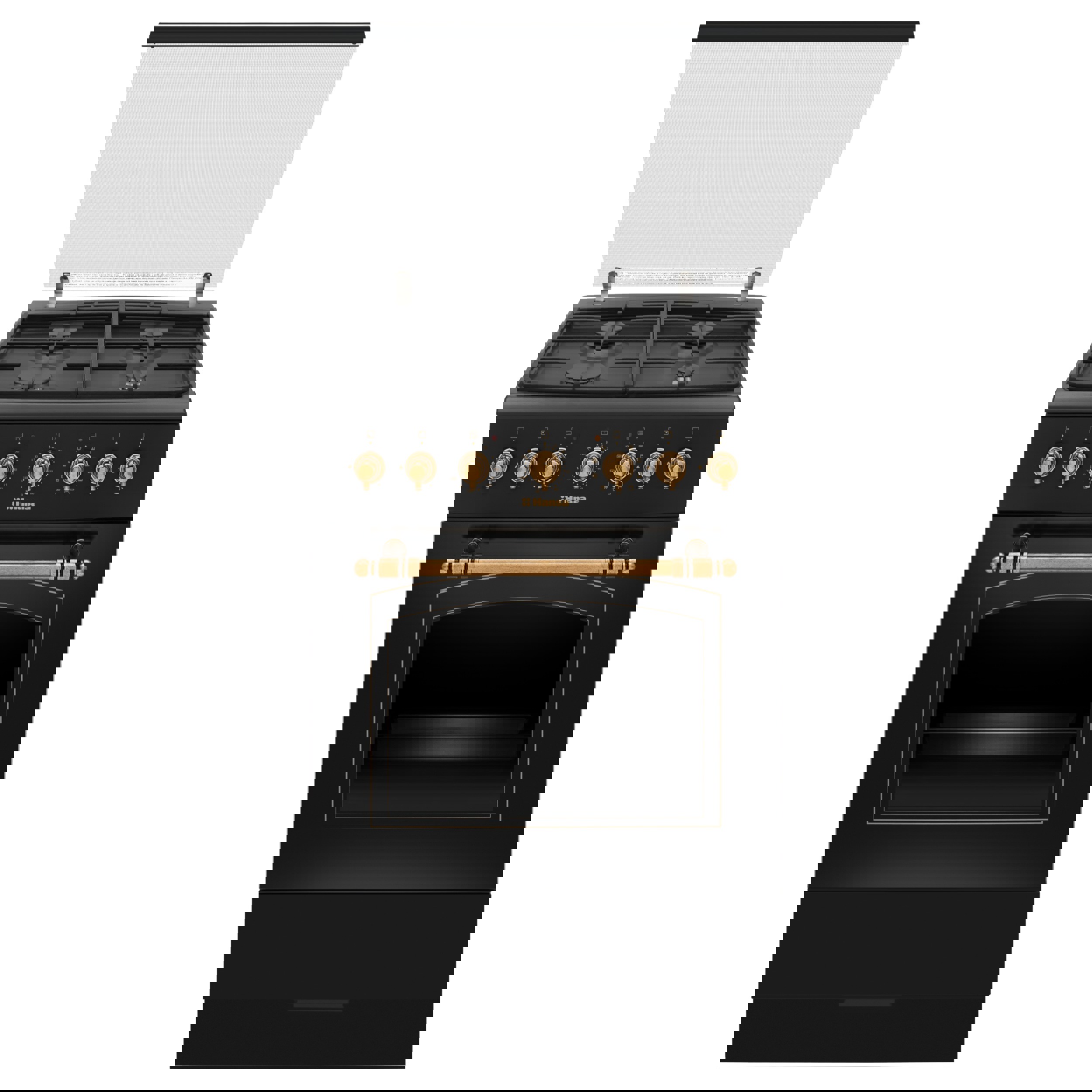 Изображение товара Плита смешанная HANSA FCMA68109 60 см с духовкой и газовыми конфорками