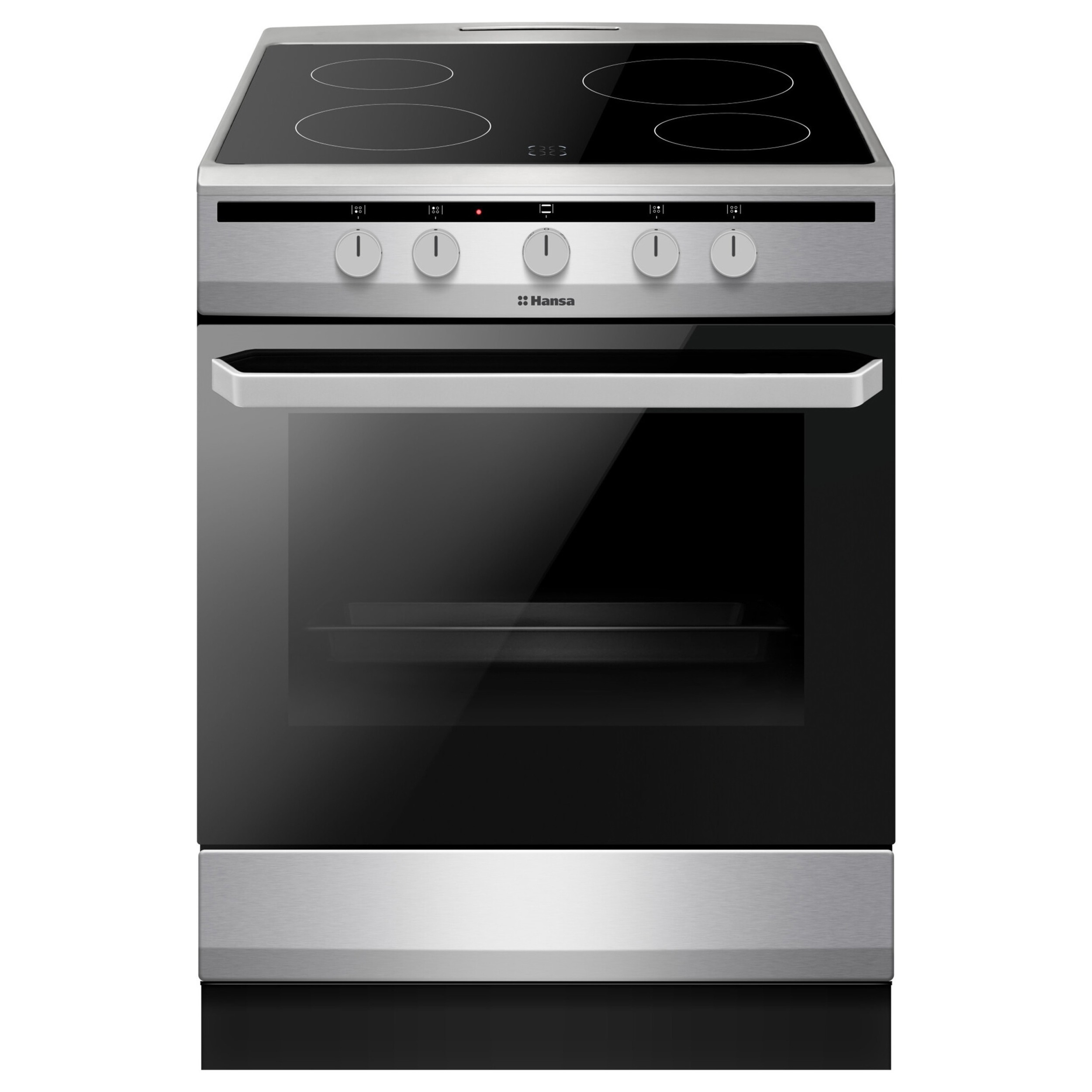 Изображение товара Электроплита Hansa FCCX64000 с духовкой 60x85 см нержавеющая сталь