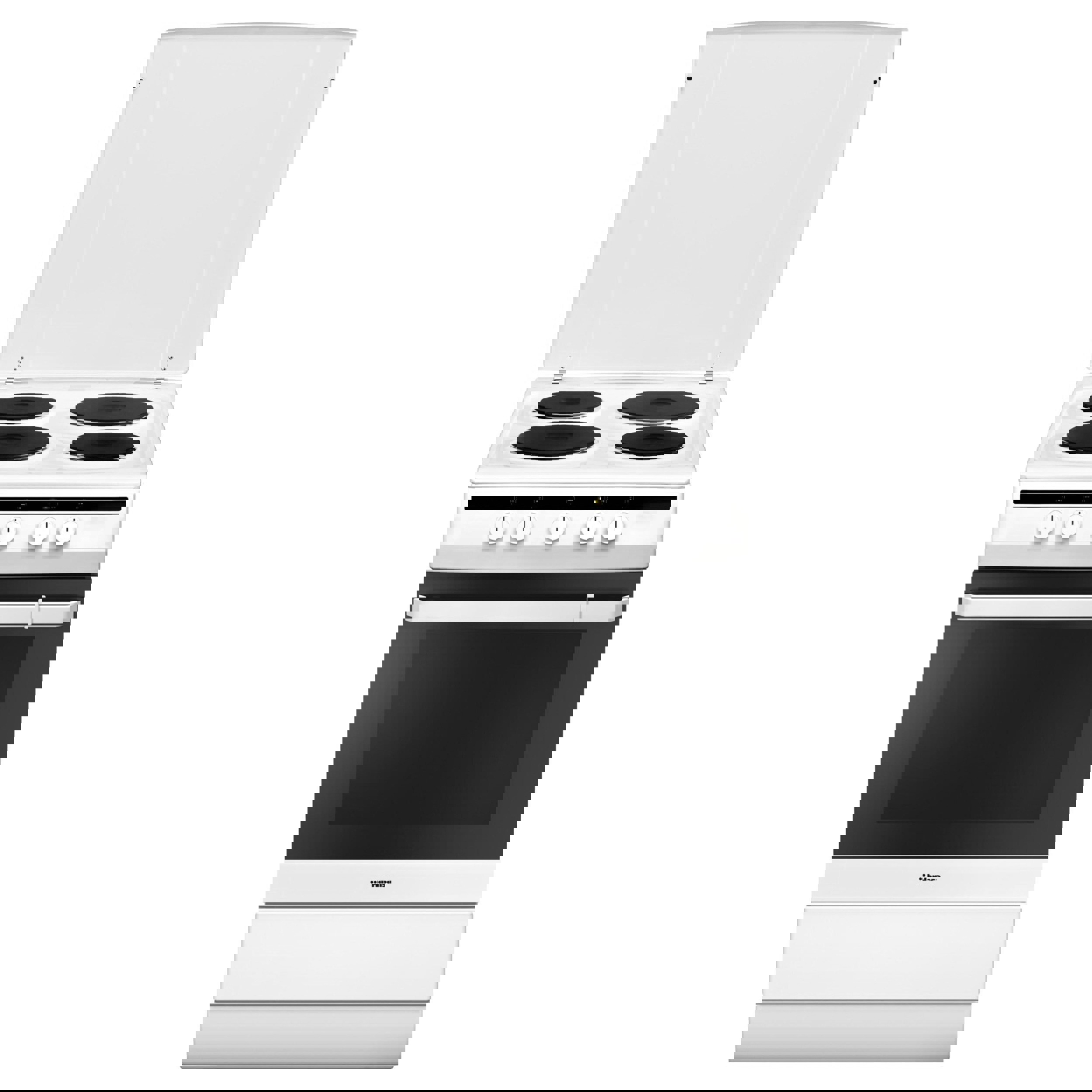 Изображение товара Электроплита Hansa FCEW63010 60x85 см духовка гриль паром белая