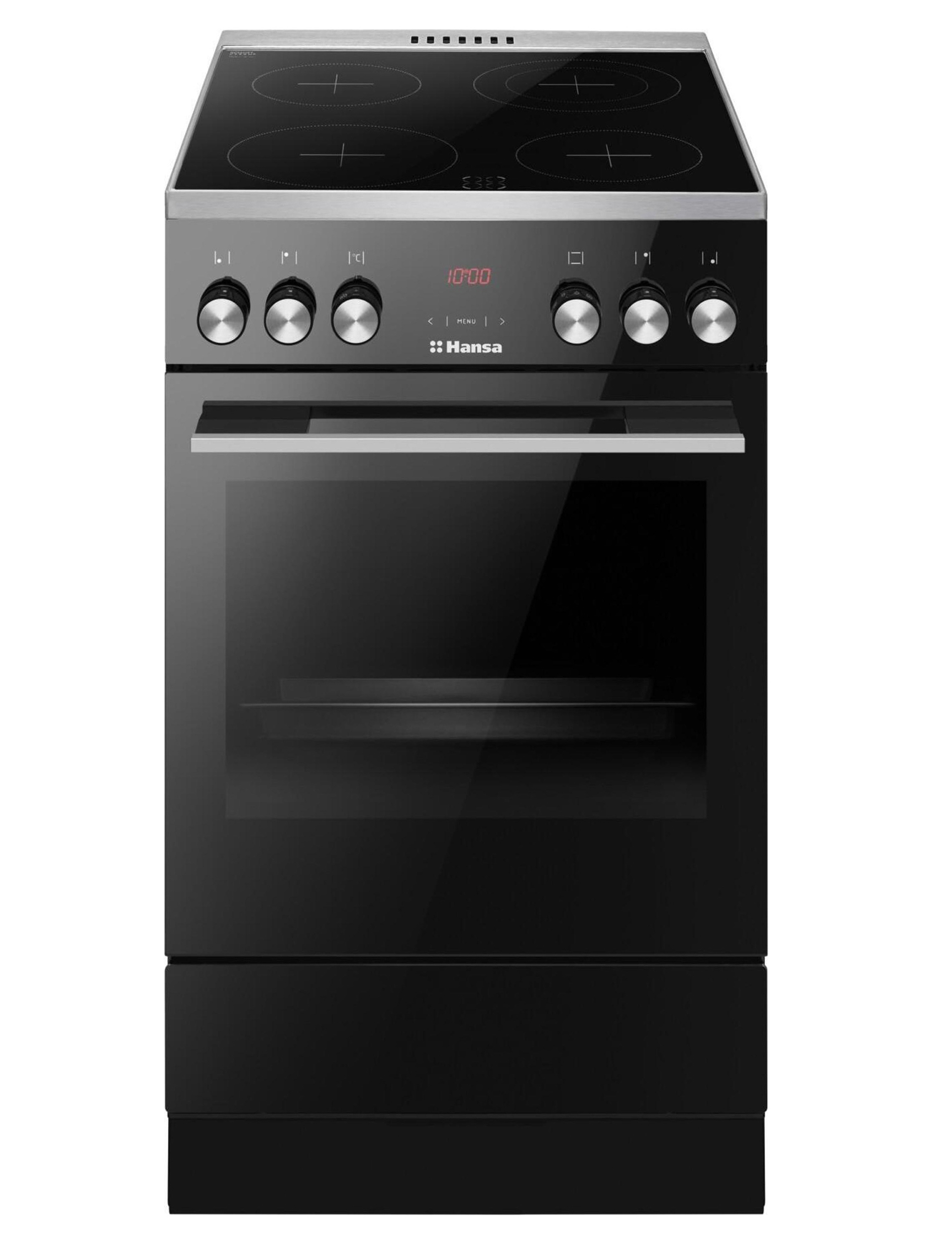 Изображение товара Электроплита Hansa FCCL59325 с духовкой 50x85x60 см, черная