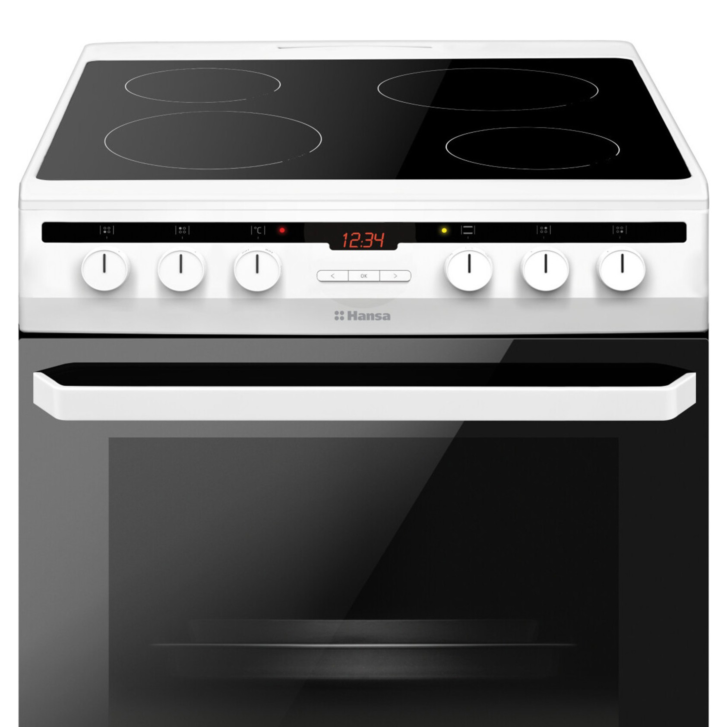 Изображение товара Электроплита Hansa FCCW68200 с духовкой 60 см белая Польша