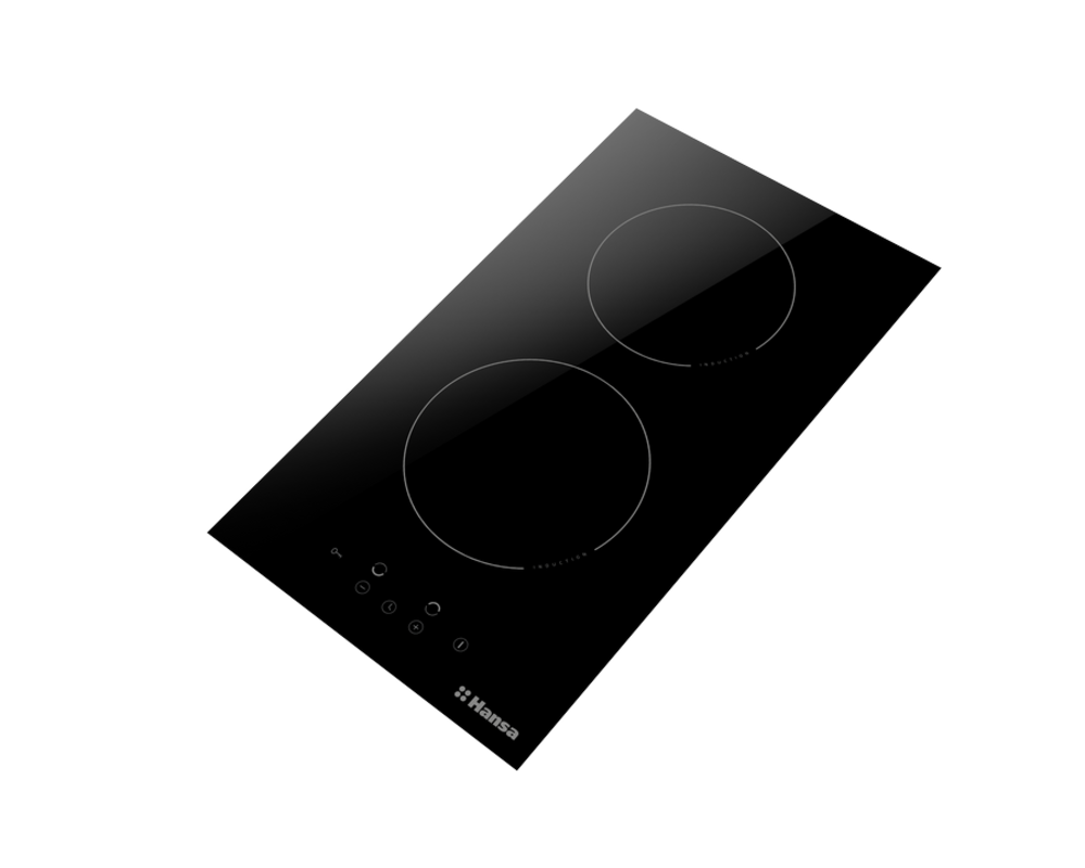 Изображение товара Индукционная варочная панель Hansa BHI36200 29 см 2 конфорки черная