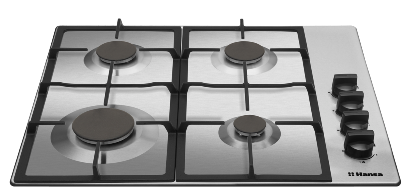 Изображение товара Газовая варочная панель Hansa BHGI620530 59 см 4 конфорки цвет серебряный