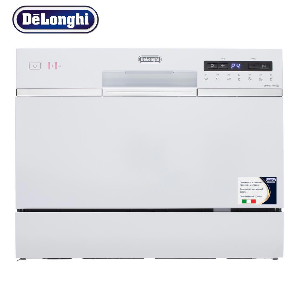 Изображение товара Компактная посудомоечная машина DeLonghi DDW07T Onics, 7 комплектов, 6 программ.