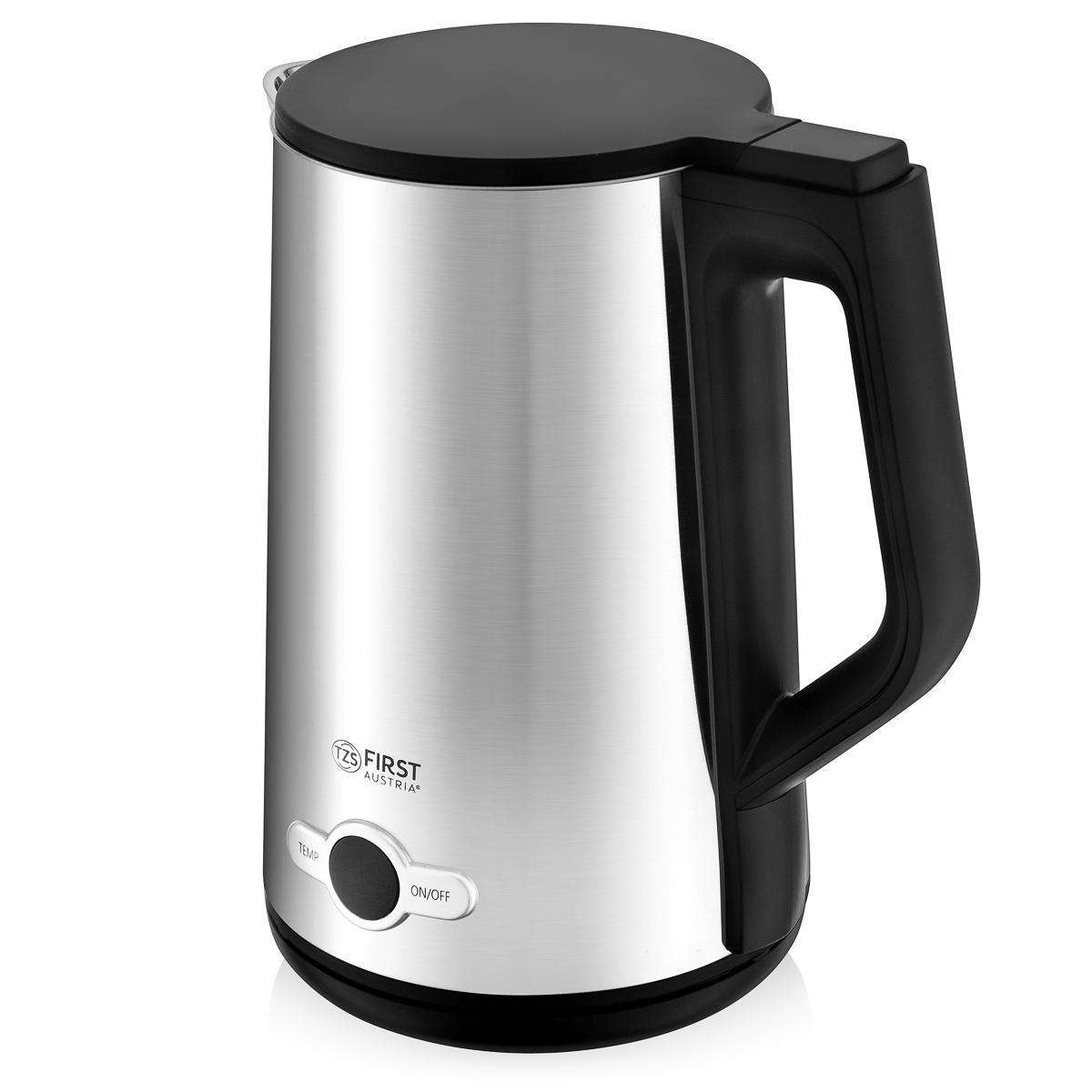 Изображение товара Электрический чайник First FA-5407-5 1.7 л нержавеющая сталь цвет серебристый