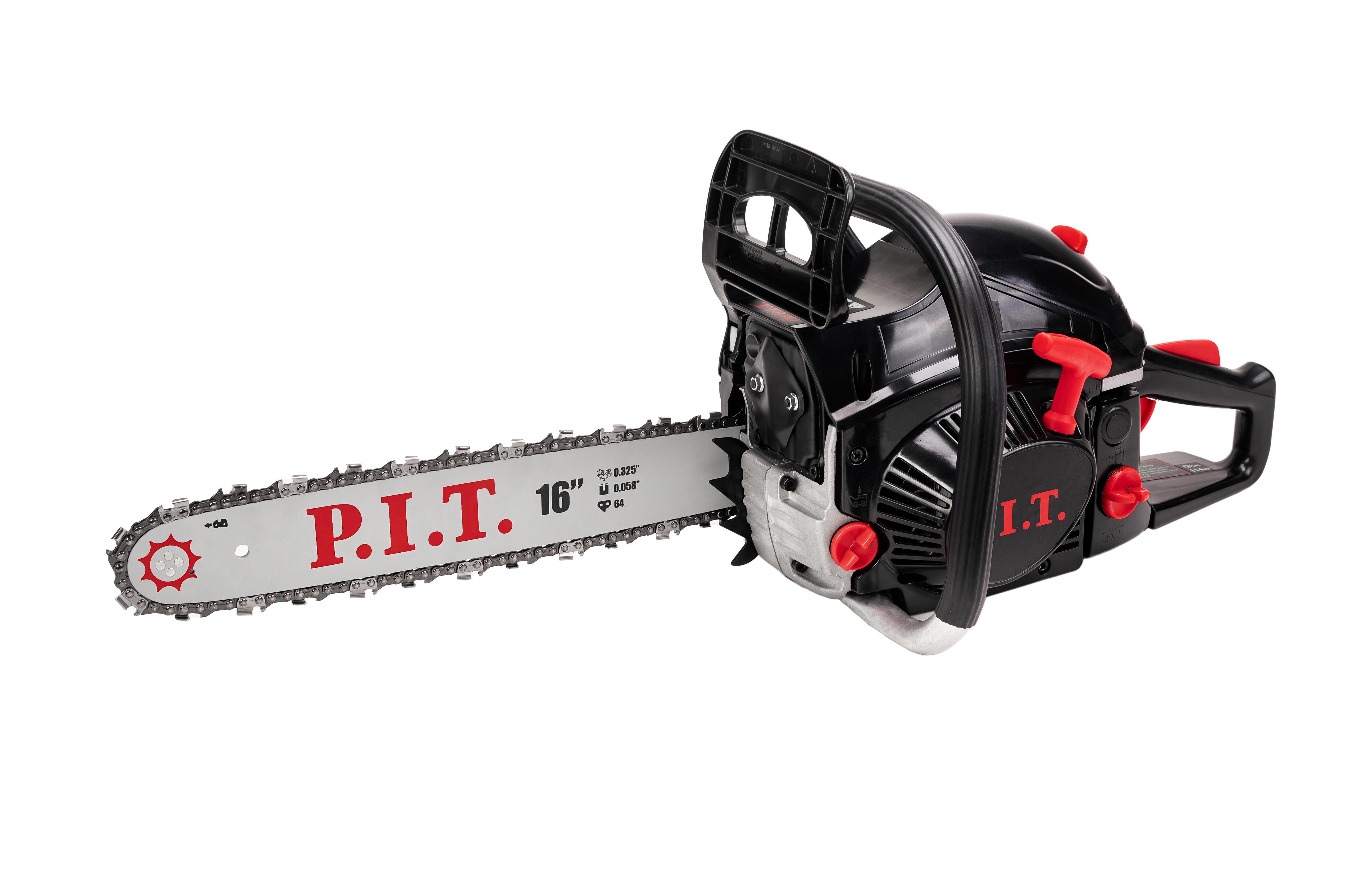Изображение товара Бензопила P.I.T. GCS52-C4 2.7 л.с. шина 16 см