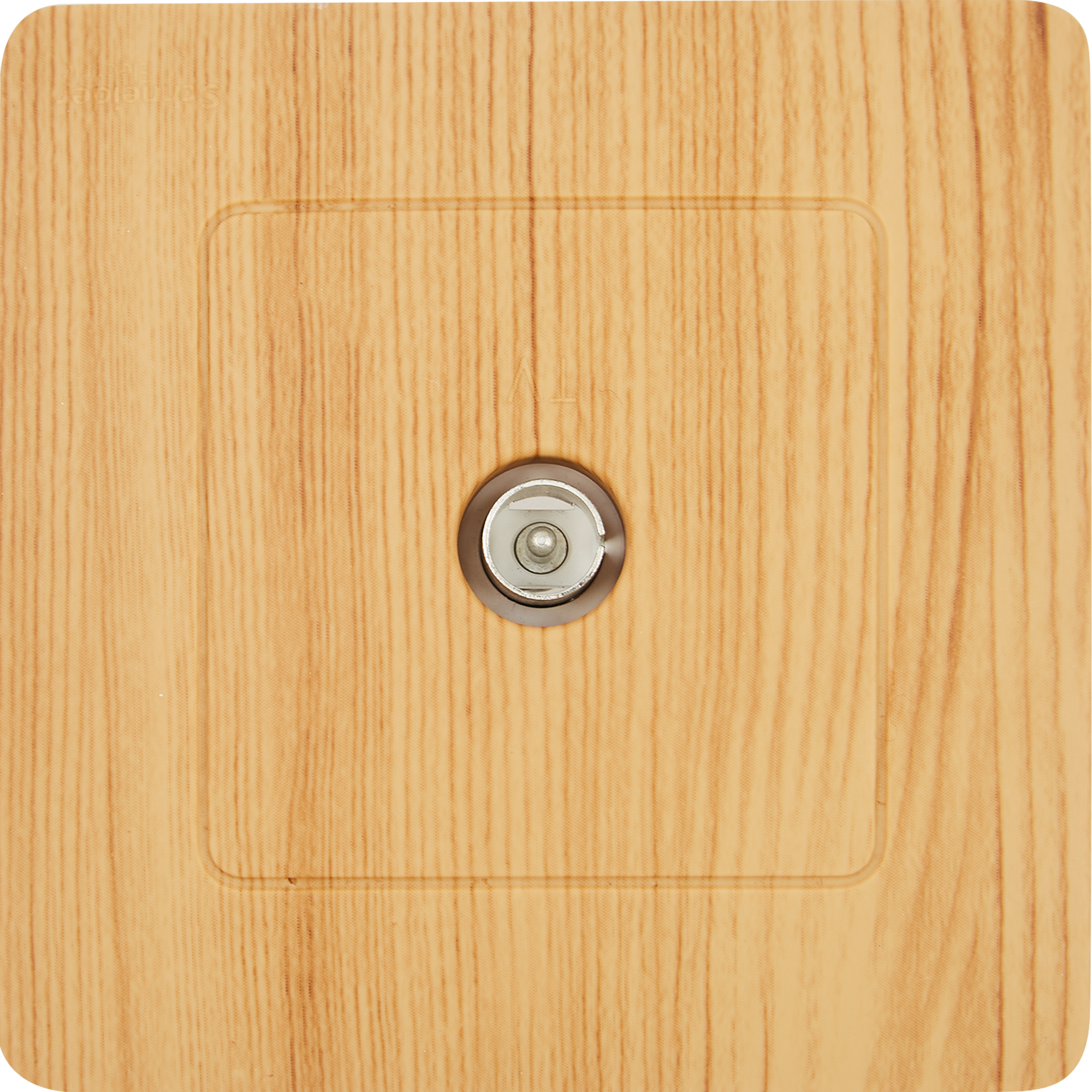 Изображение товара Телевизионный коннектор встраиваемый Systeme Electric Blanca цвет ясень