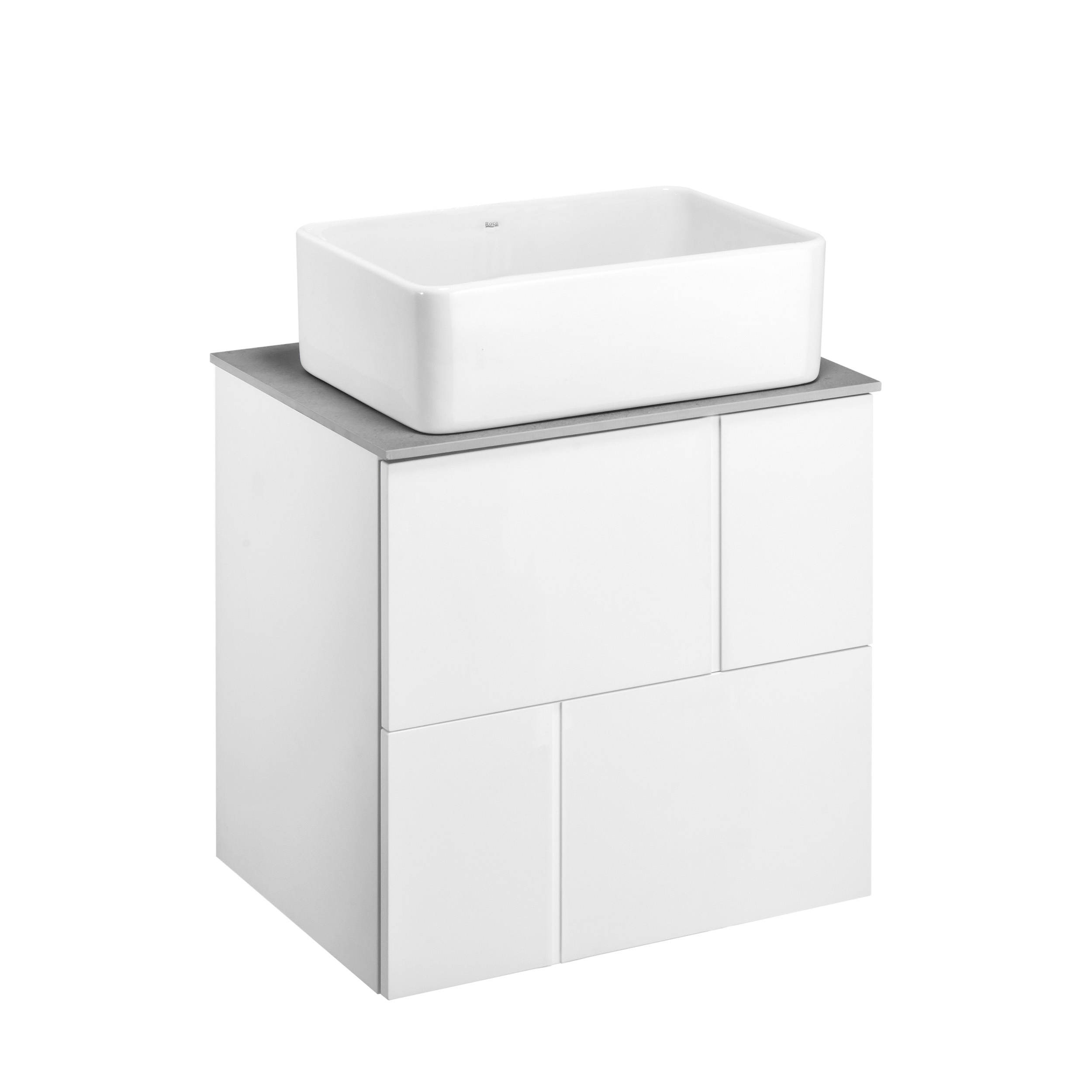 Изображение товара Тумба под раковину подвесная Roca Pilar 60 см цвет белый
