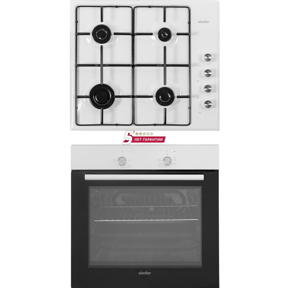 Изображение товара Комплект бытовой техники 2 предмета Simfer S64W400 цвет белый