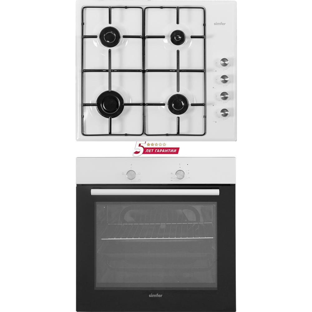 Изображение товара Комплект бытовой техники 2 предмета Simfer S64W470 цвет белый