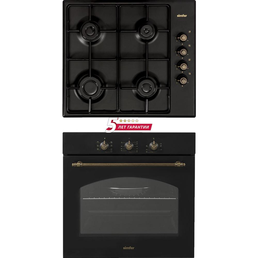 Изображение товара Комплект бытовой техники 2 предмета Simfer S68L417 цвет черный