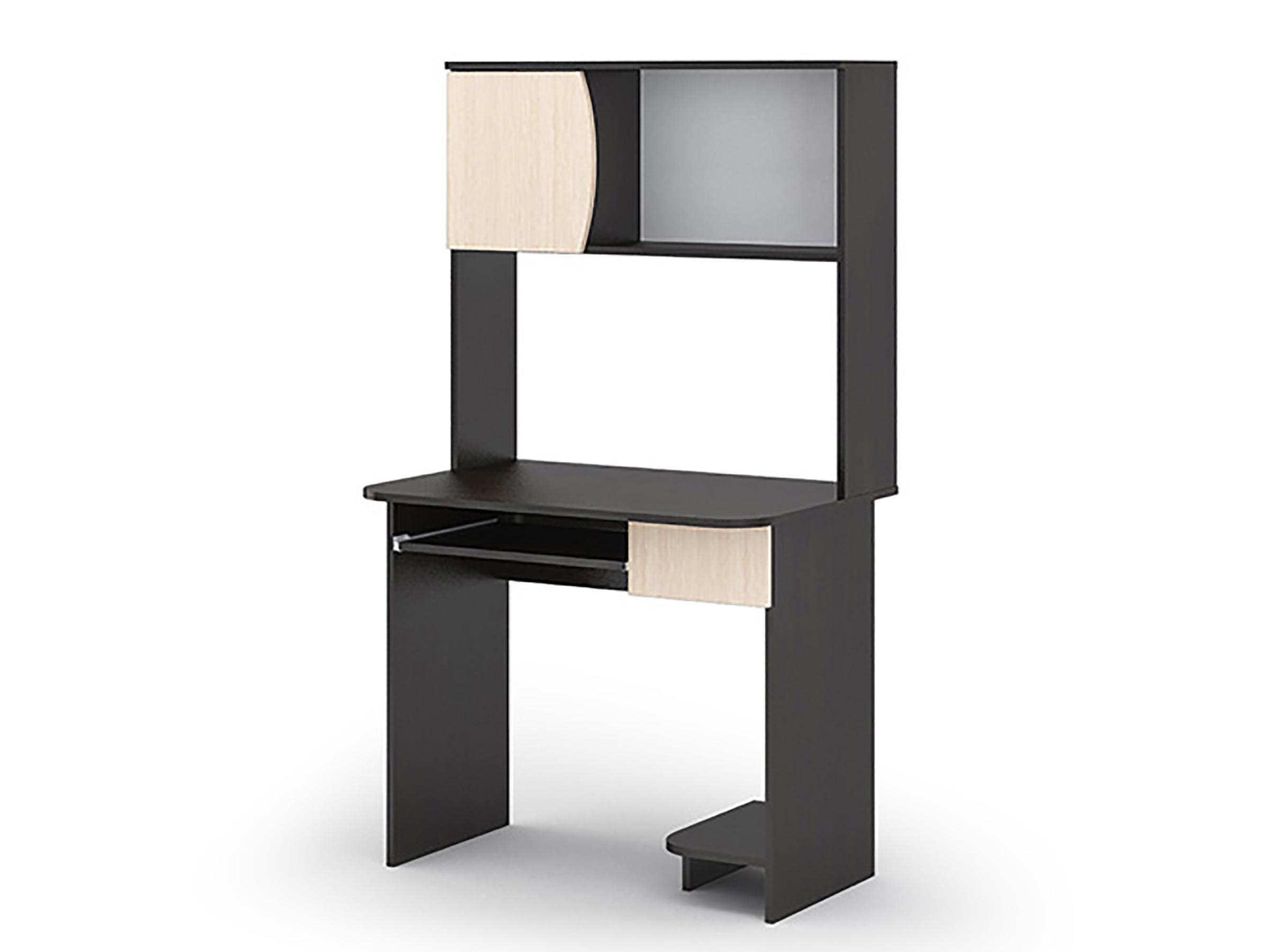 Изображение товара Компьютерный офисный стол Стендмебель Ут-00012248 90x158x60 см ЛДСП бежево-коричневый