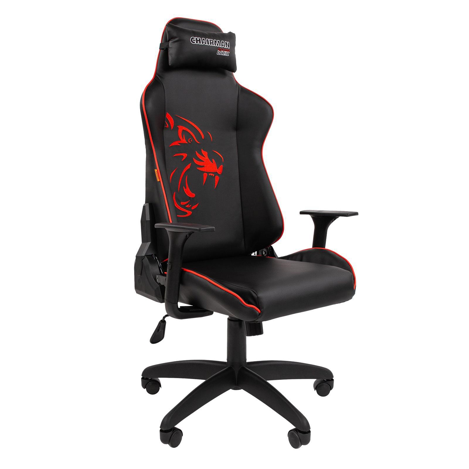 Изображение товара Игровое кресло Chairman Game 40 искусственная кожа красный комфорт и стиль