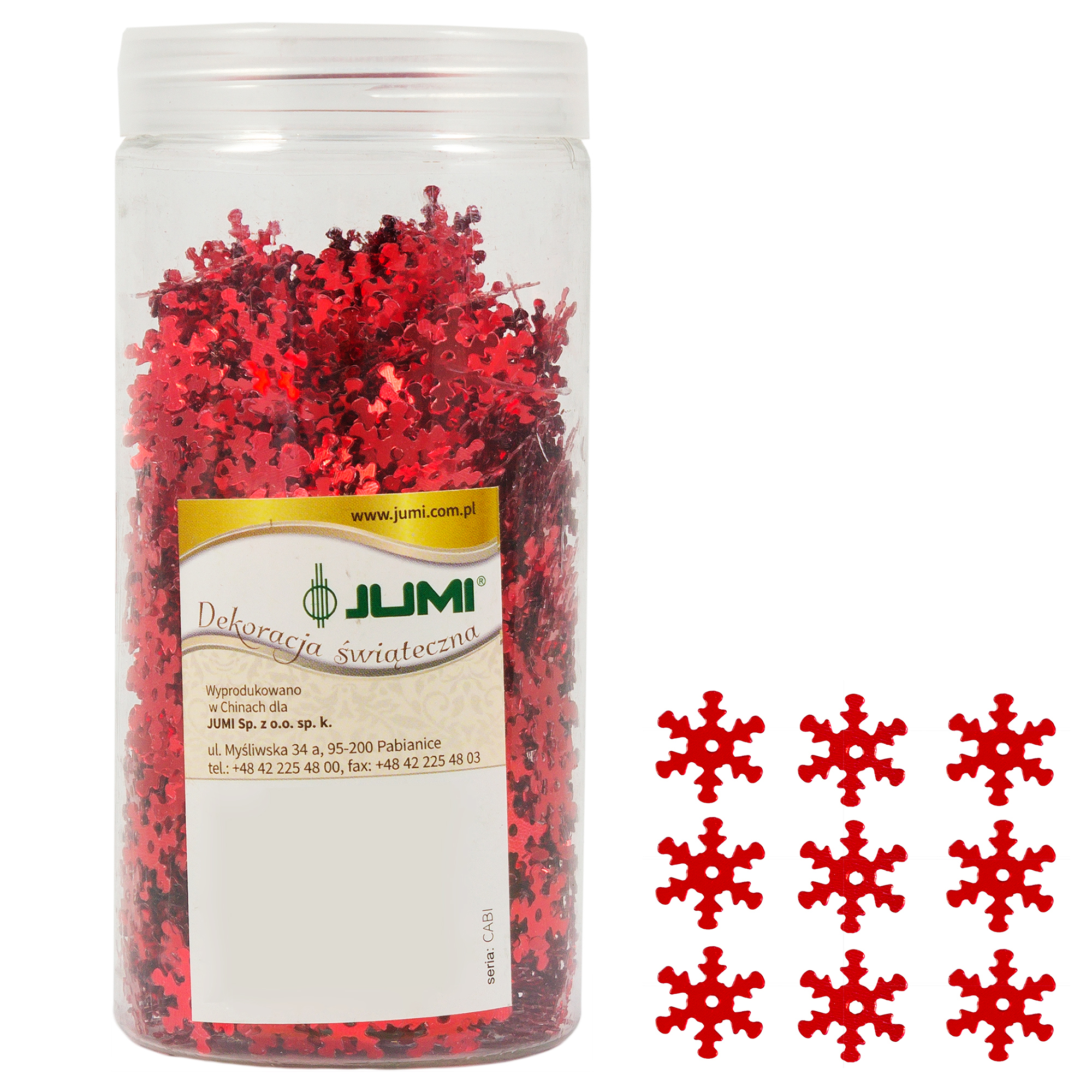 Изображение товара Набор ёлочных украшений «Звёздочки», 1.5 см, пластик