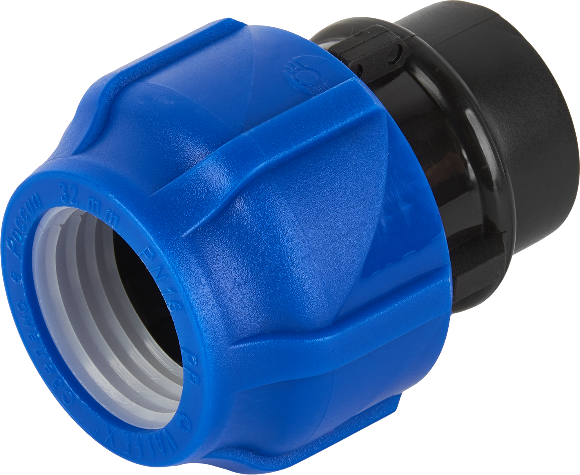 Изображение товара Муфта комбинированная Valfex 3/4"x32 мм ВР полипропилен 121001232034