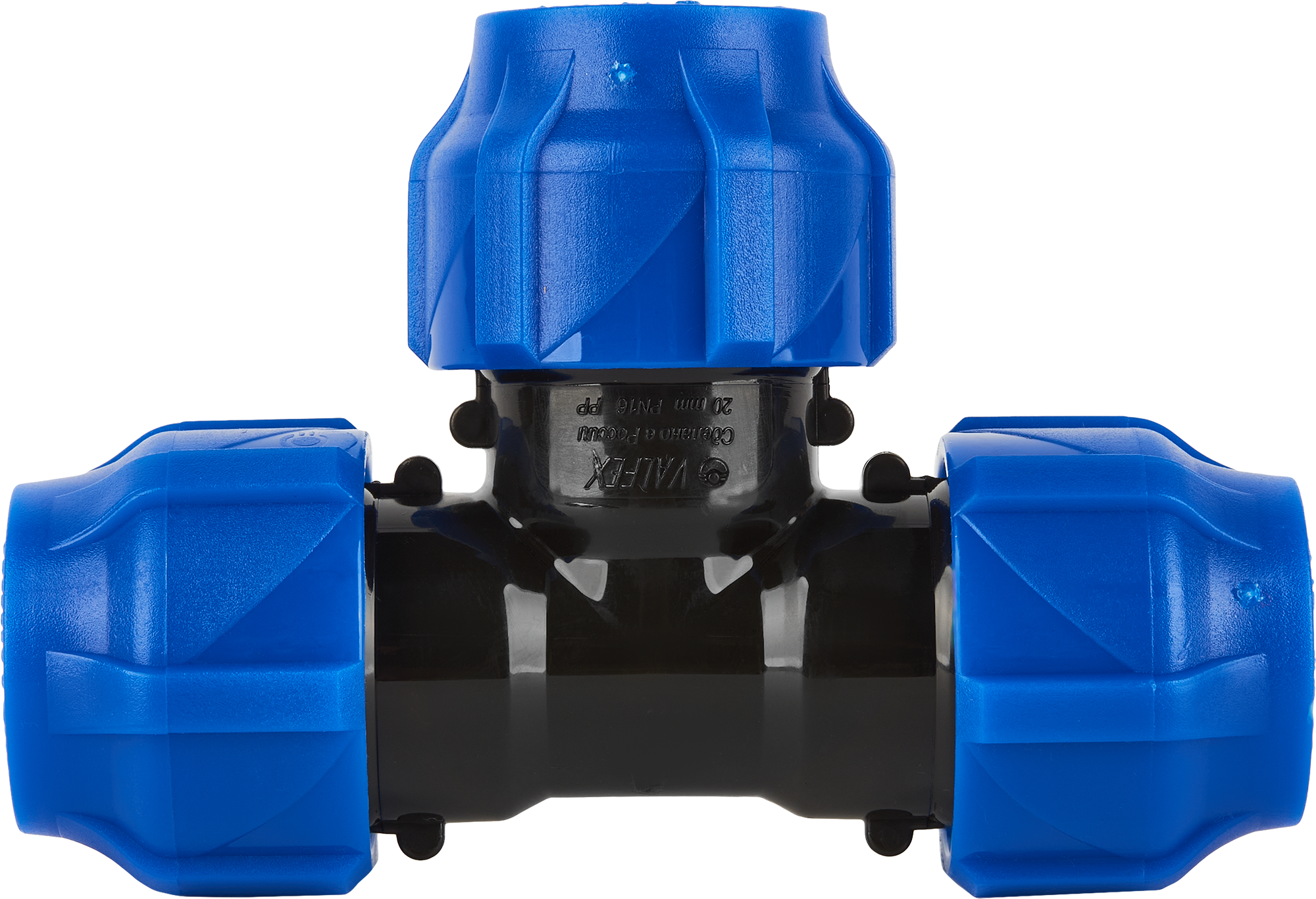 Изображение товара Тройник Valfex 20x20x20 мм полипропилен 1210012202020