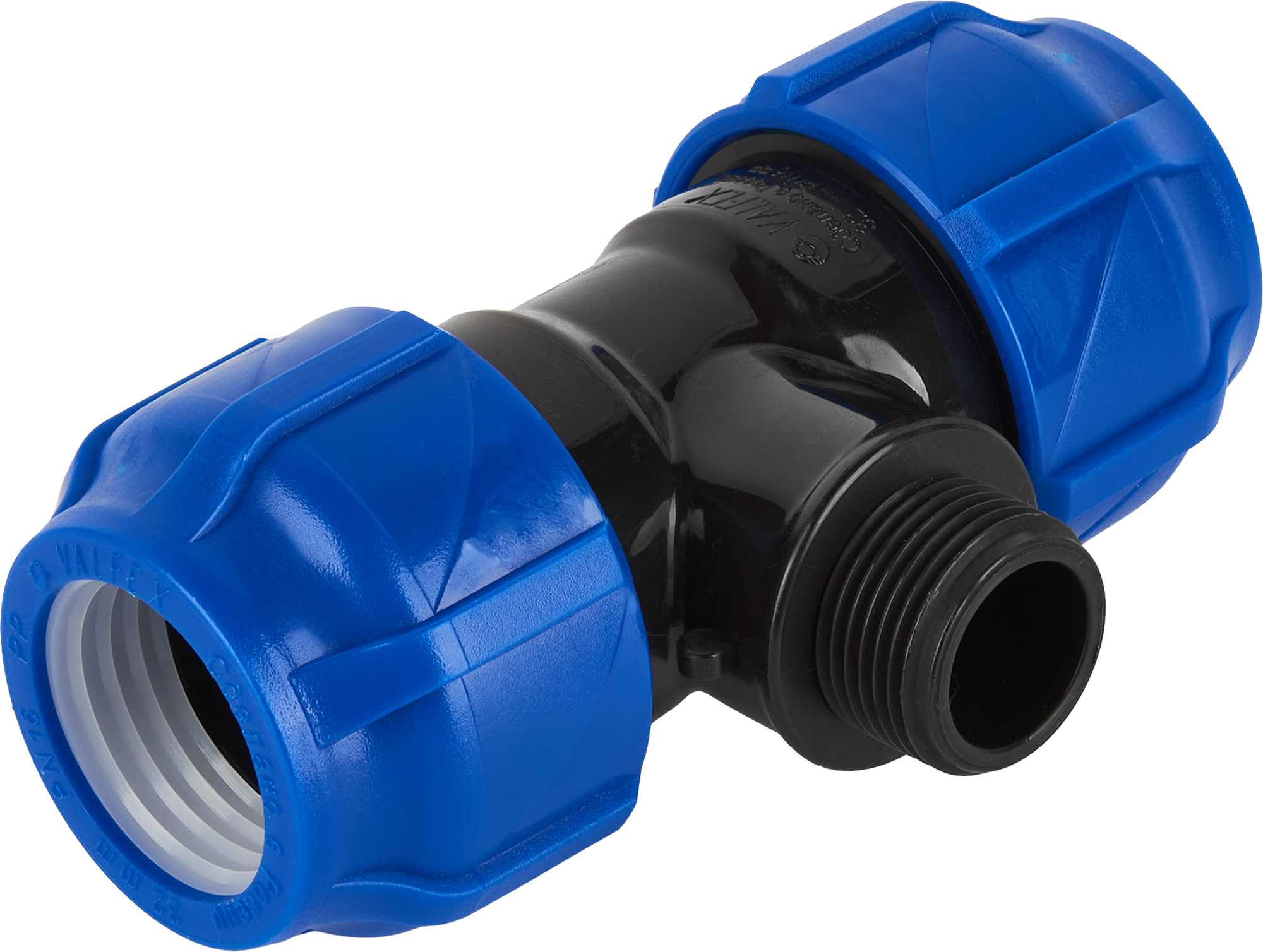 Изображение товара Тройник комбинированный Valfex 32x3/4x32 мм из полипропилена для водоснабжения