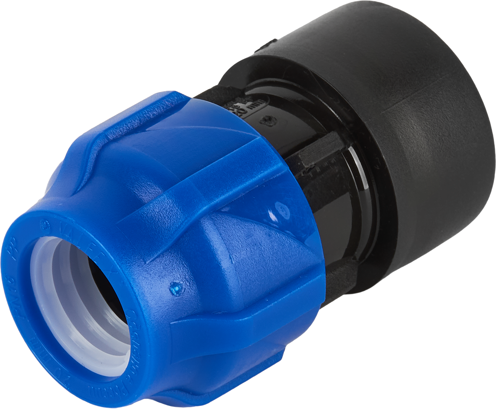 Изображение товара Муфта комбинированная Valfex 3/4"x20 мм ВР полипропилен 121001220034