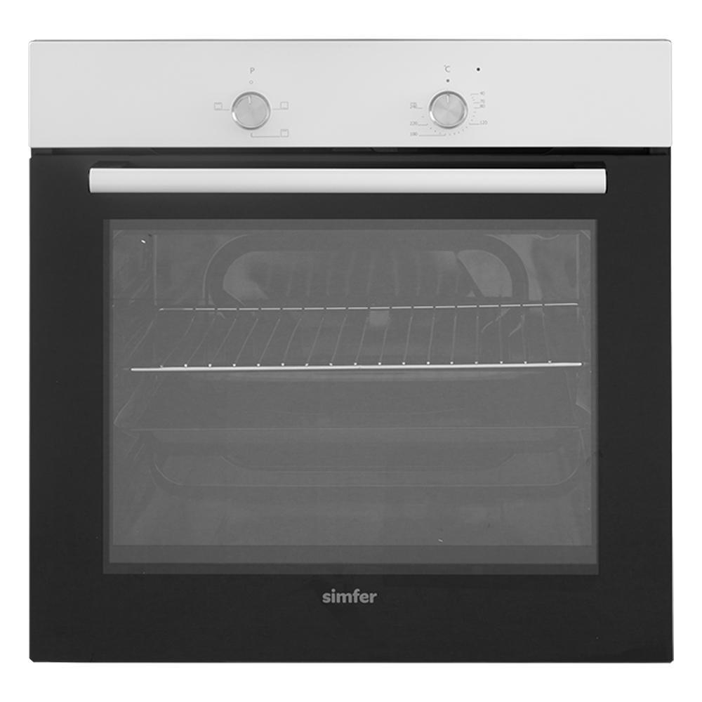 Изображение товара Встраиваемый электробудовой шкаф Simfer B6EW04070 белый 59.5x59.5x56.5 см