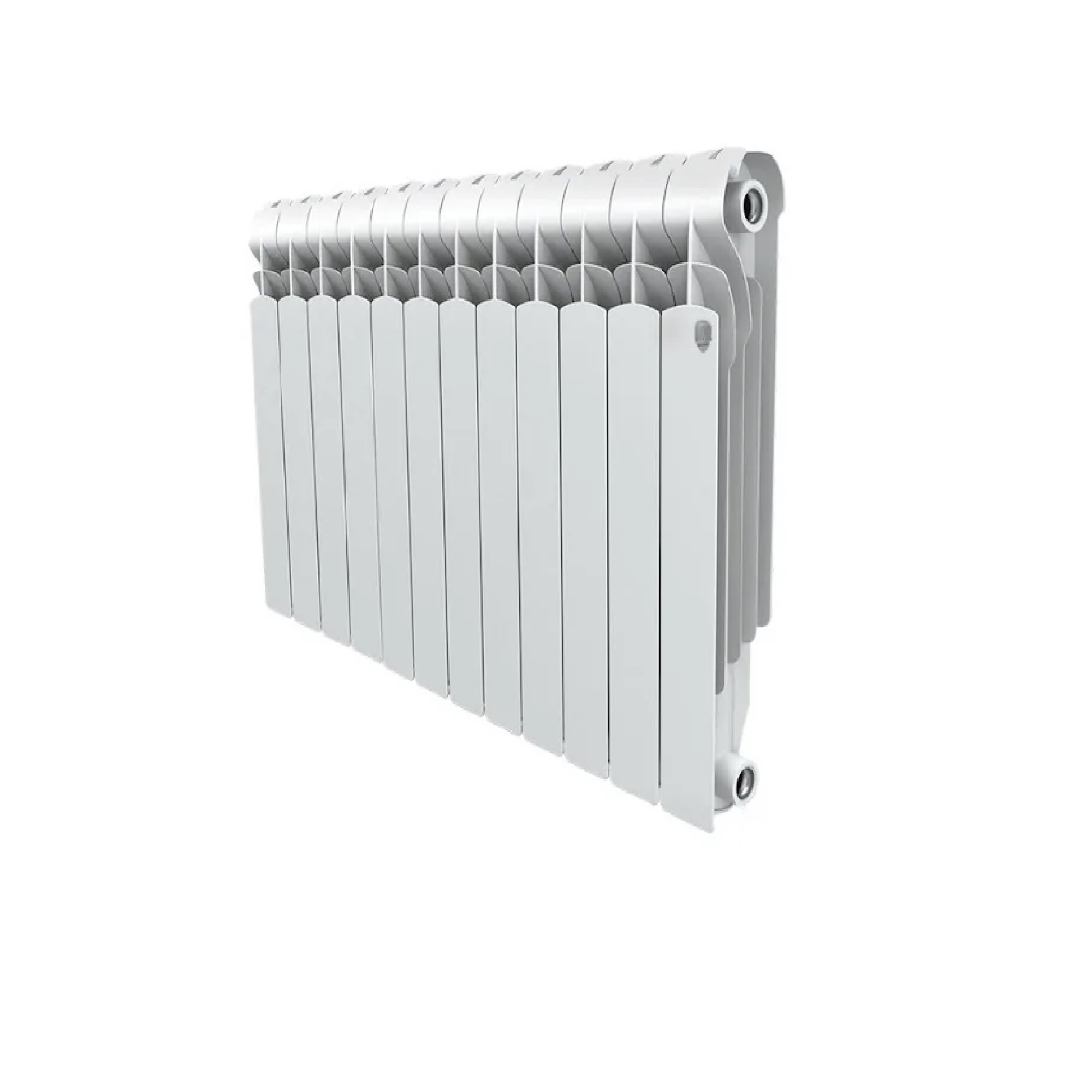 Изображение товара Радиатор Royal thermo Revolution Bimetall 50 12 секций боковое подключение биметалл белый
