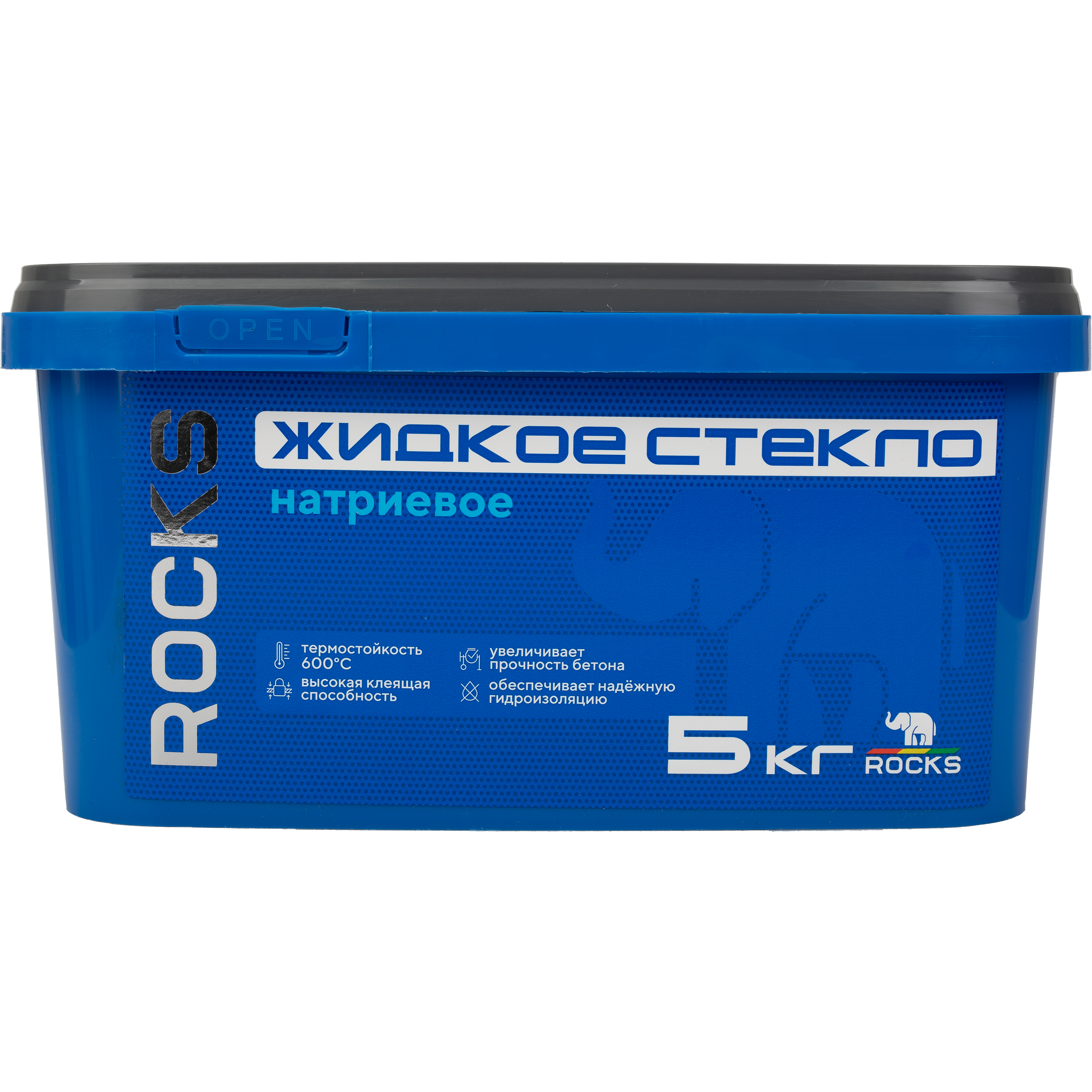 Жидкое стекло Rocks 5 кг