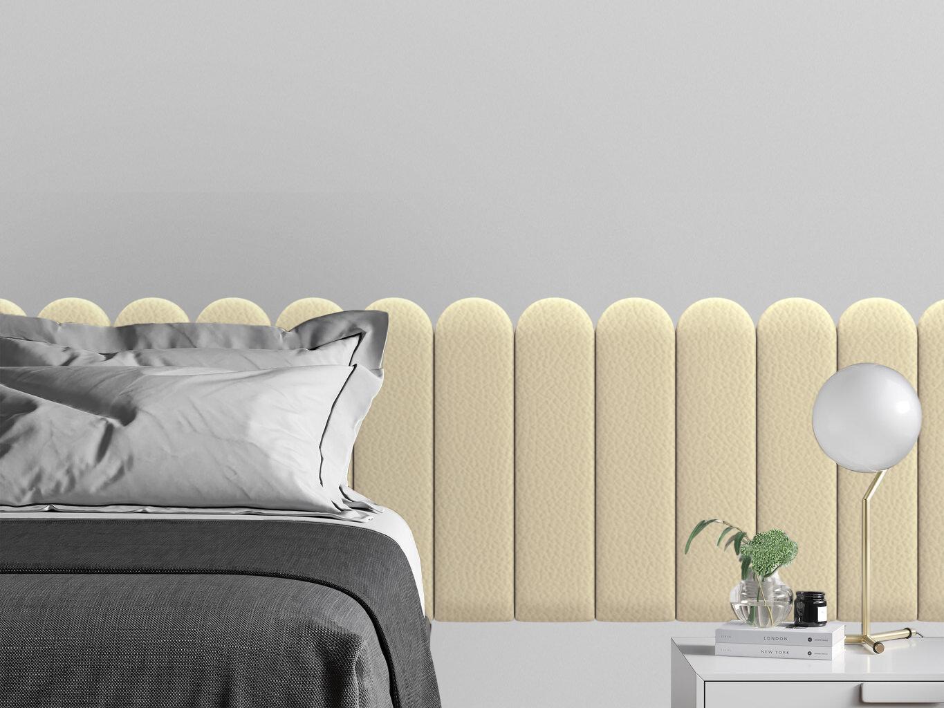 Изображение товара Мягкая панель Tartilla Eco Leather Ваниль 600х150х35 мм Изображение товара Мягкая панель Tartilla Eco Leather Ваниль 600х150х35 мм