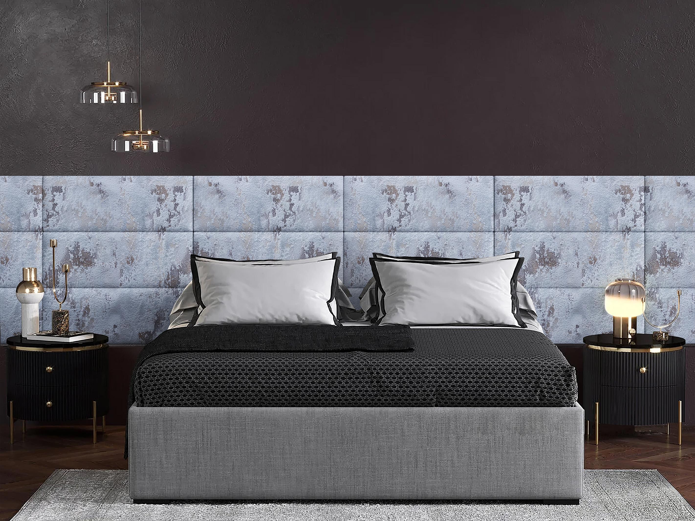 Изображение товара Мягкая панель Tartilla Shtorm Sky голубой, 800x300x29 мм