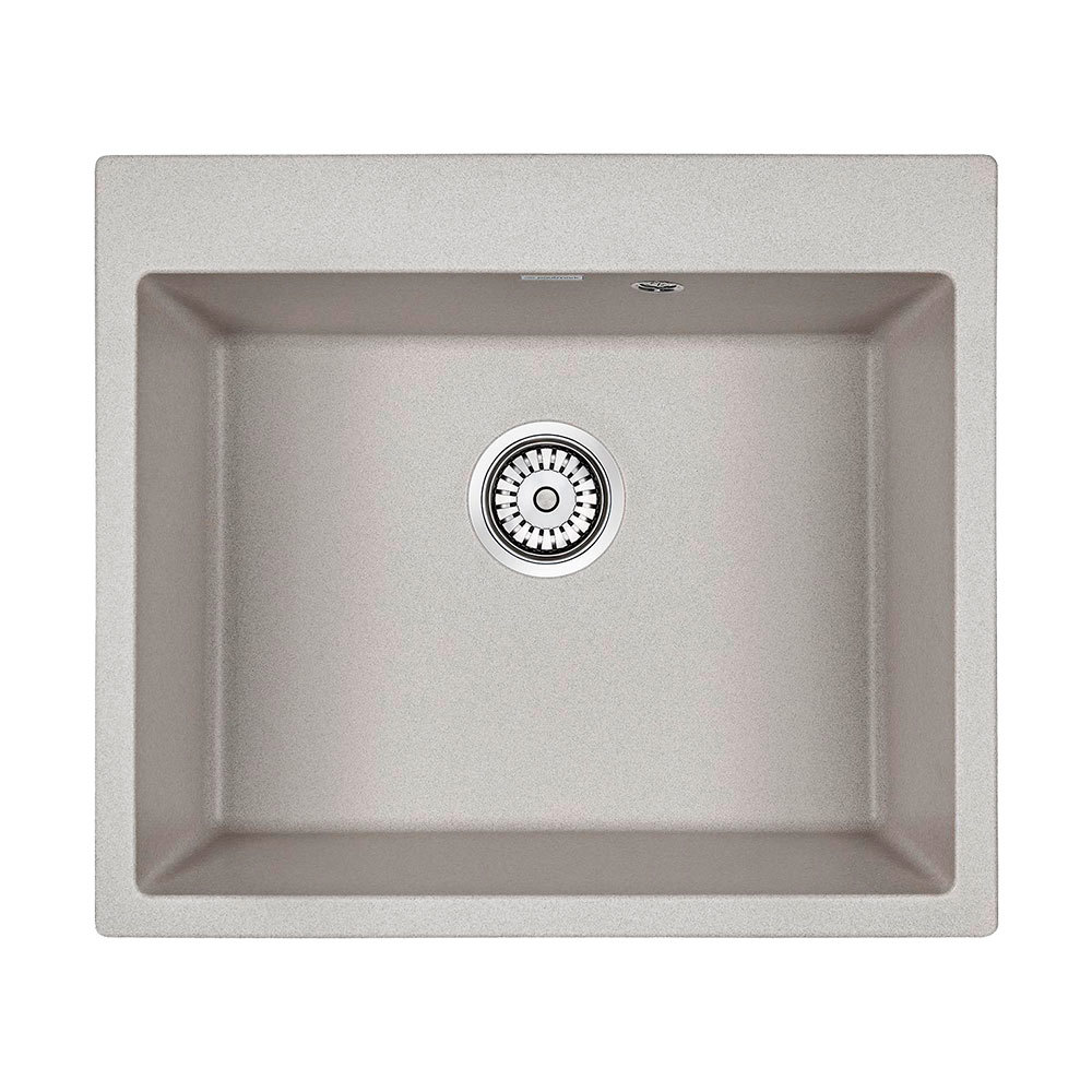 Изображение товара Кухонная мойка Paulmark PM106052-GR Kante 60x52x20 см кварц цвет серый