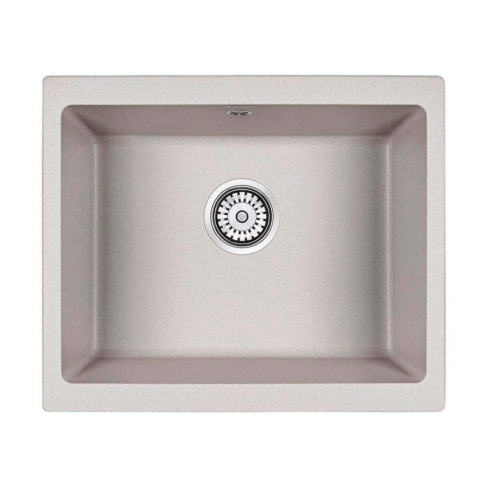 Изображение товара Кухонная мойка Paulmark PM205546-GR Gera 55x46x20 см кварц цвет серый Изображение товара Кухонная мойка Paulmark PM205546-GR Gera 55x46x20 см кварц цвет серый