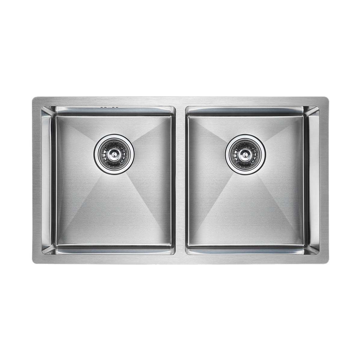 Изображение товара Paulmark PM237844-BS Twin - двойная нержавеющая сталь, 78x44 см