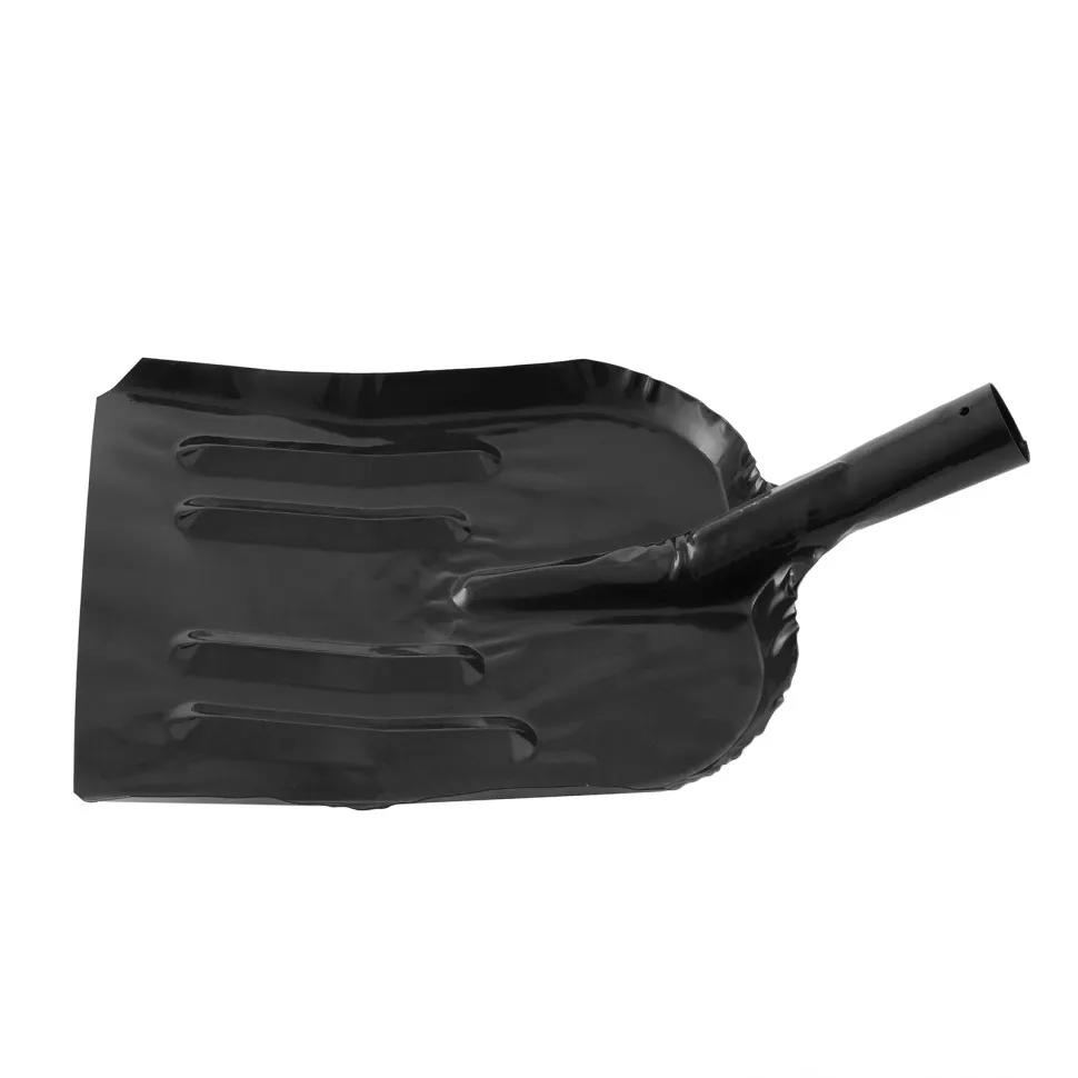 Изображение товара Стальная эмалированная лопата для снега 320x340 мм без черенка