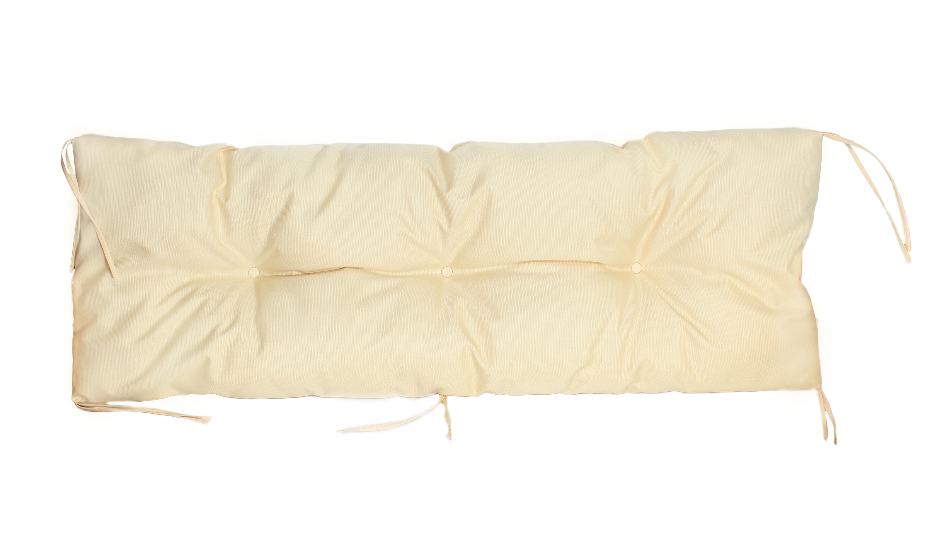 Изображение товара Подушка Туба-дуба Дачные посиделки 120x40 см кремовая с завязками