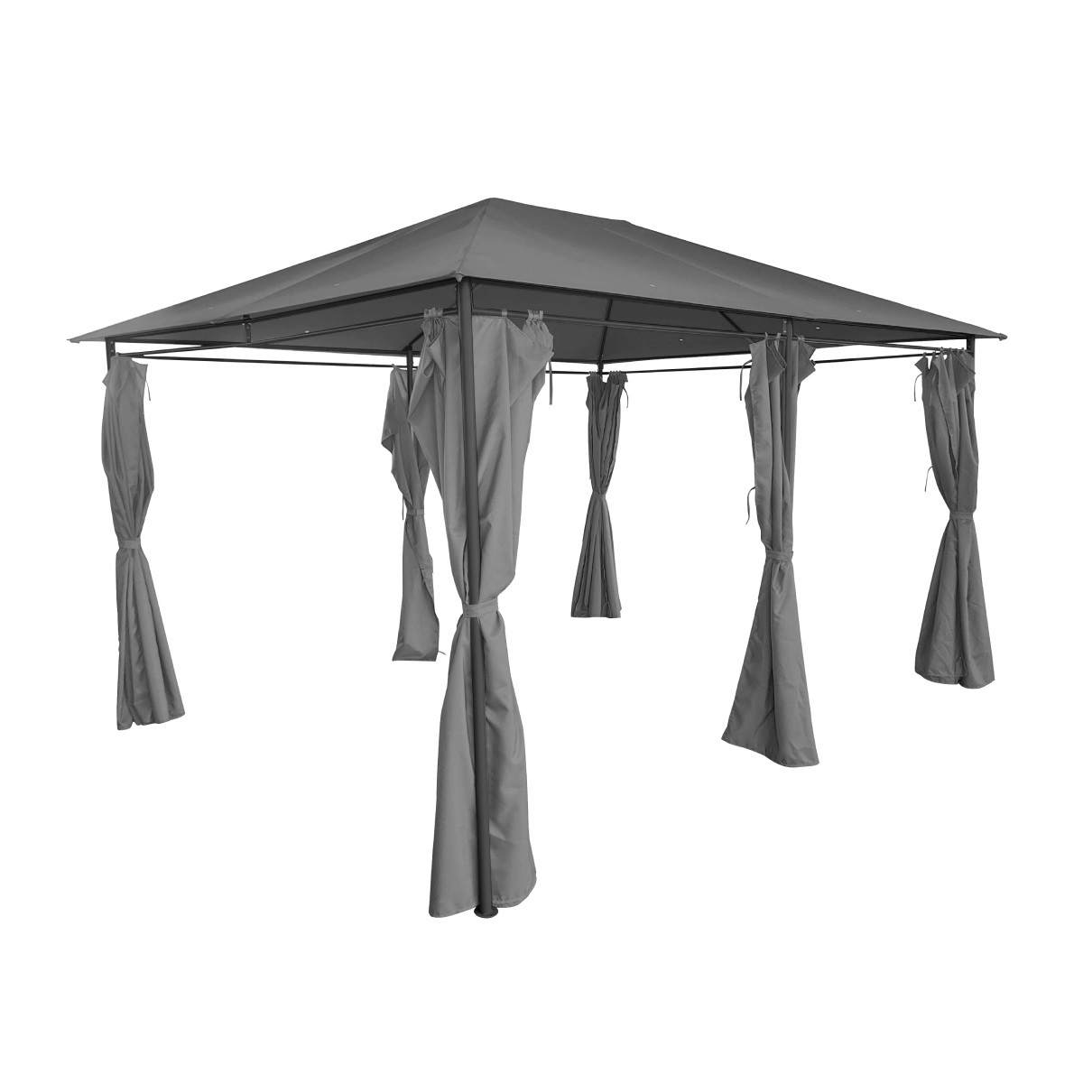 Изображение товара Усадебный садовый тент Green Glade 4x4 м с каркасом из стали и полиэстера