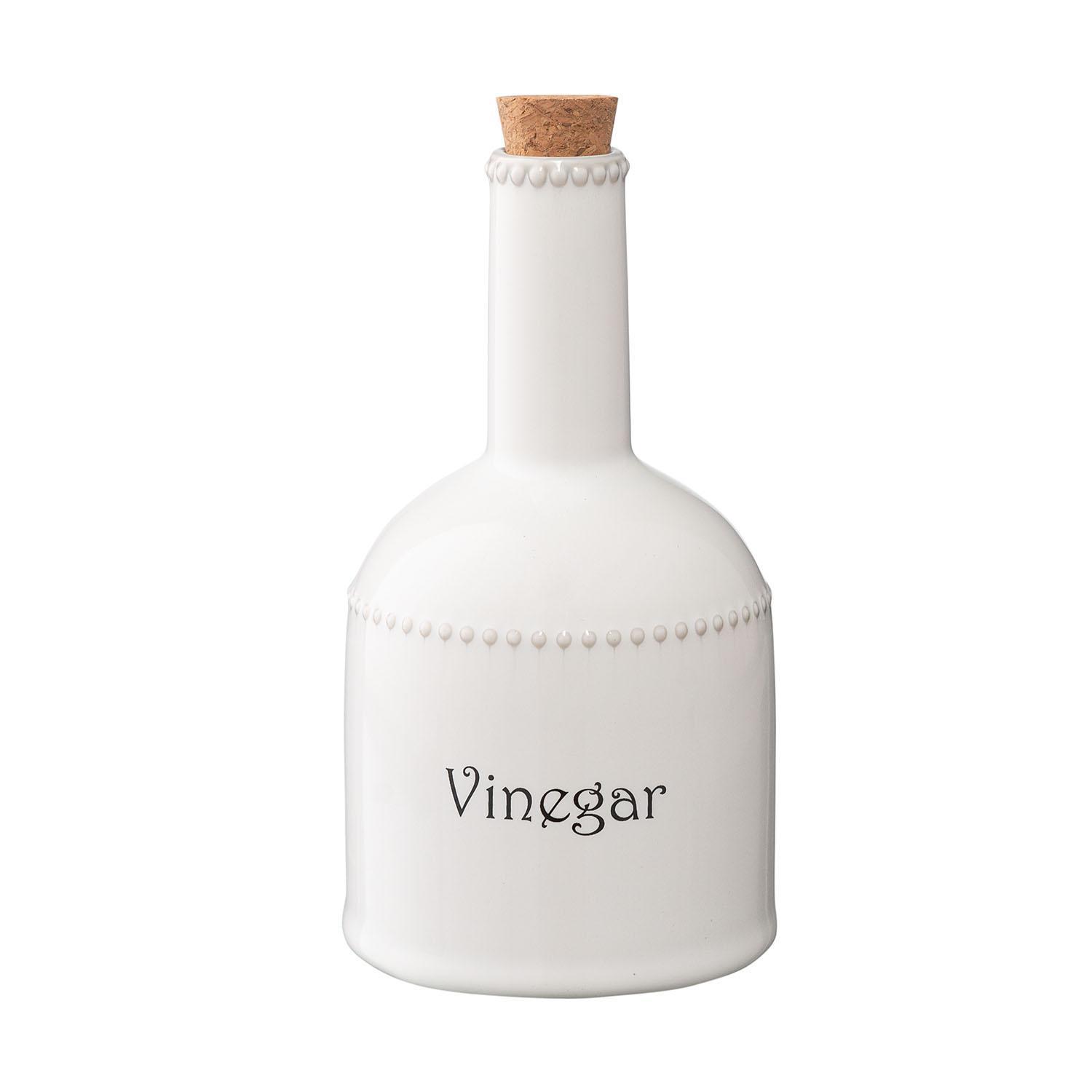 Изображение товара Бутылка для уксуса из фарфора 250 мл коллекция Kitchen Spirit белая TK22-TW_BTL0002