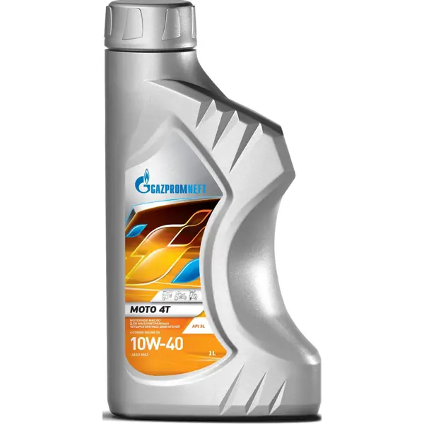 **Масло Gazpromneft Moto 4T 10W-40** предназначено для 4-тактных двигателей. Используется в моторах мотоциклов, мотороллеров, мопедов и  ...