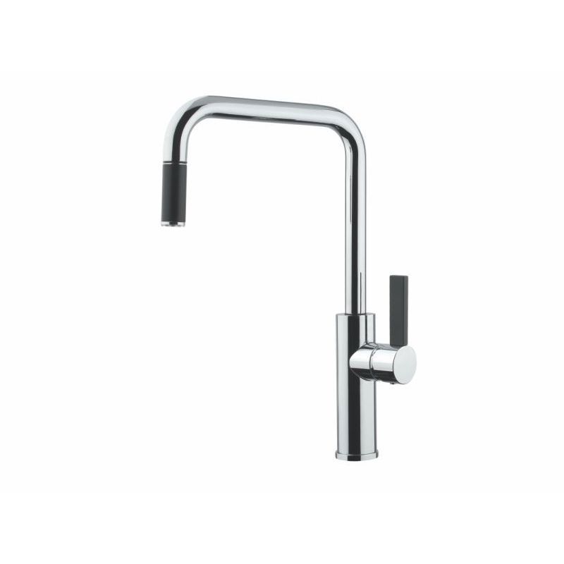 Изображение товара Однорычажный смеситель для кухни ALVEUS Romi из латуні с хромом 26.8 см