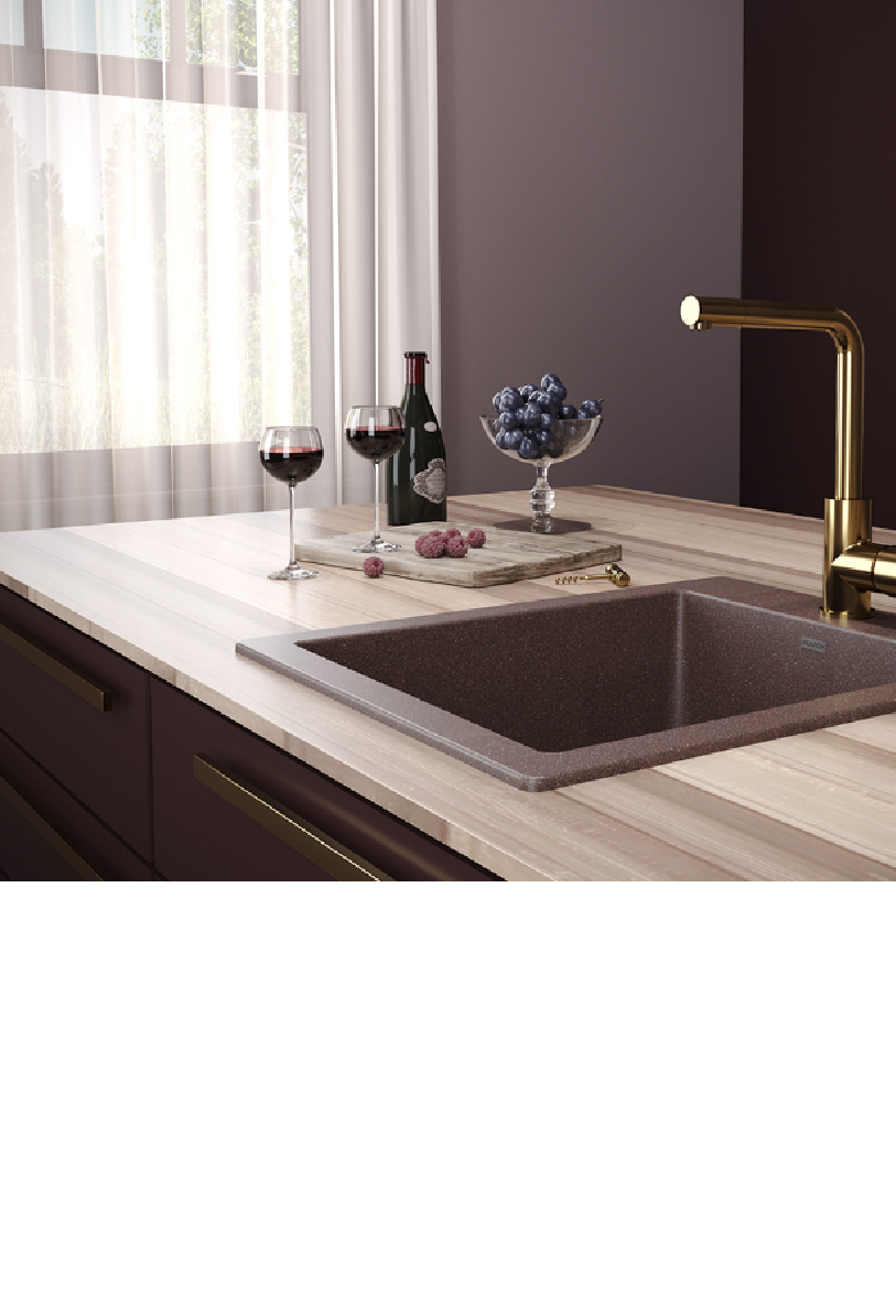 Изображение товара Однорычажный смеситель Paulmark Ho212018-g излив 25.7 см цвет золотистый