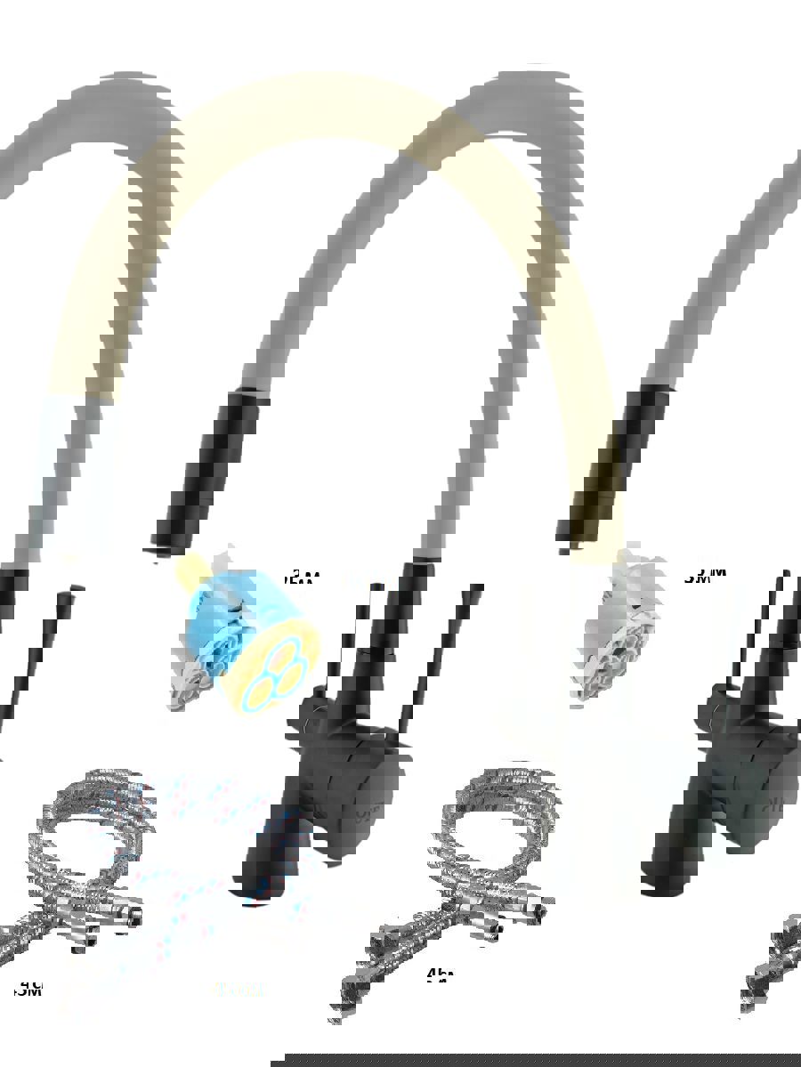 Изображение товара Однорычажный смеситель для кухни OUTE T60003BH-6 с гибким изливом латунь бежевый