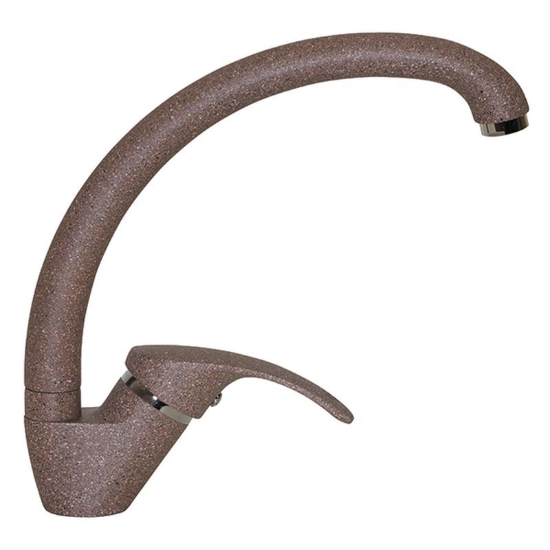 Изображение товара Смеситель MIXLINE Однорычажный латунь 24 см терракотовый