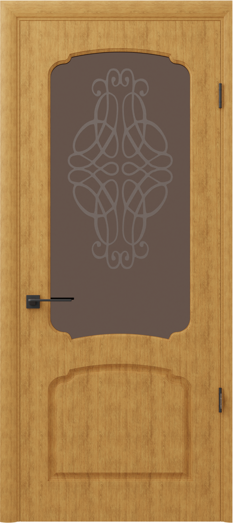 Изображение товара Дверь Хелли Хелли Дуб натуральный Остекленная 200x70 см