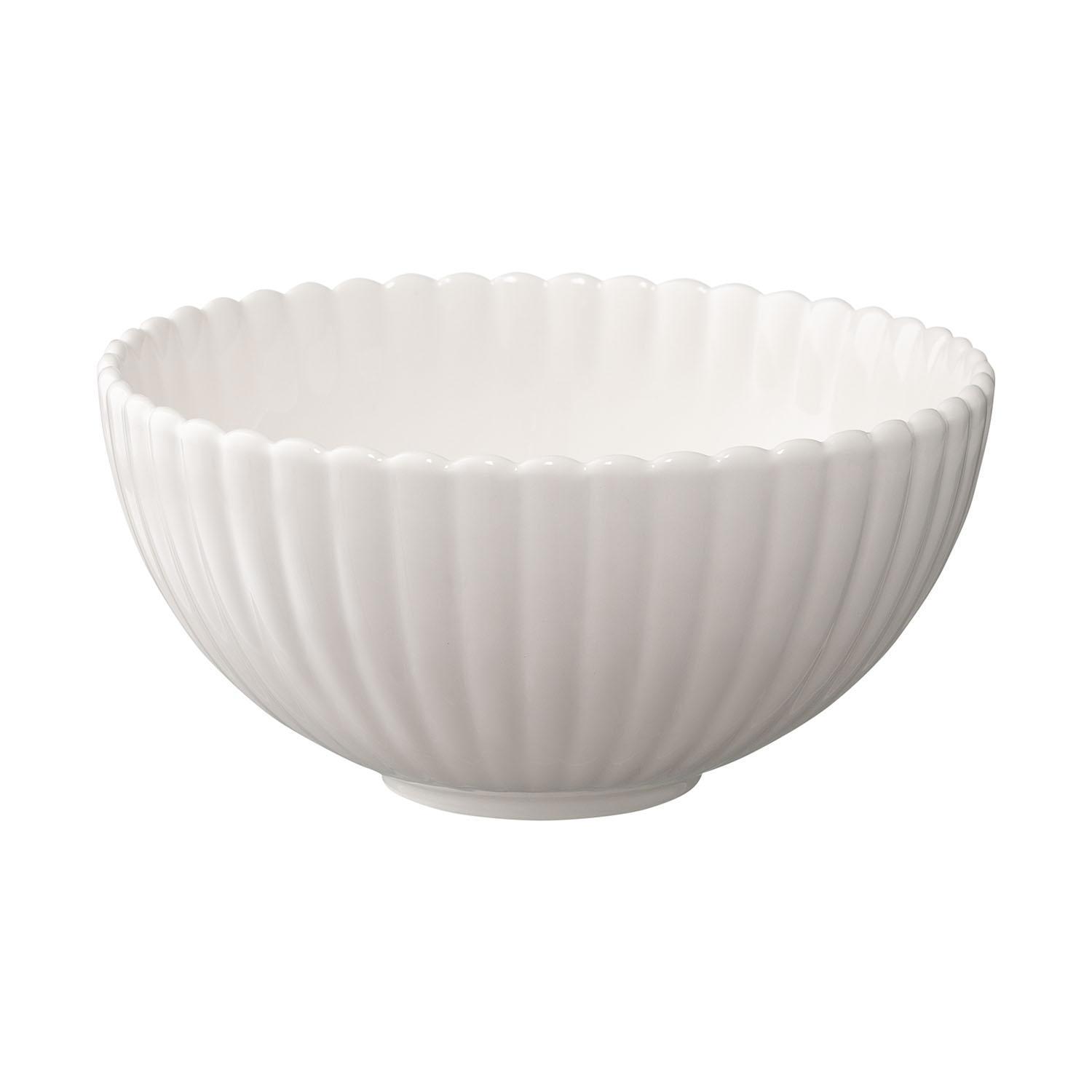 Изображение товара Салатник из фарфора Tkano Kitchen Spirit 20 см белый для сервировки