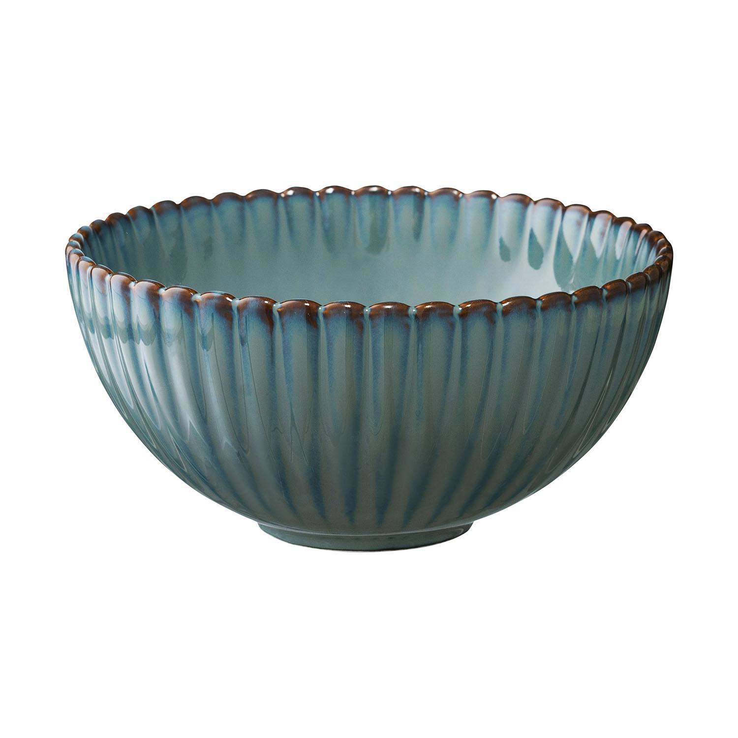 Изображение товара Салатник Tkano Kitchen Spirit 20 см фарфор цвет темно-серый