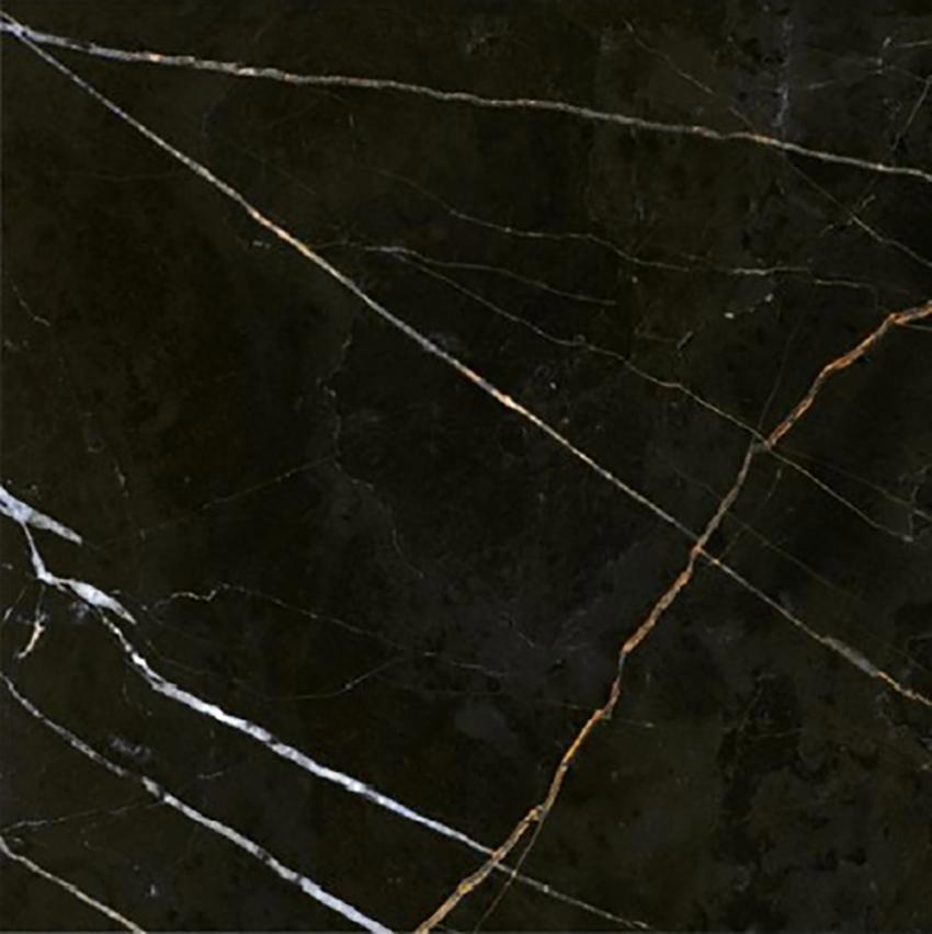 Изображение товара Плитка напольная Eletto Ceramica Black&Gold 42x42см 1.23м2 черная