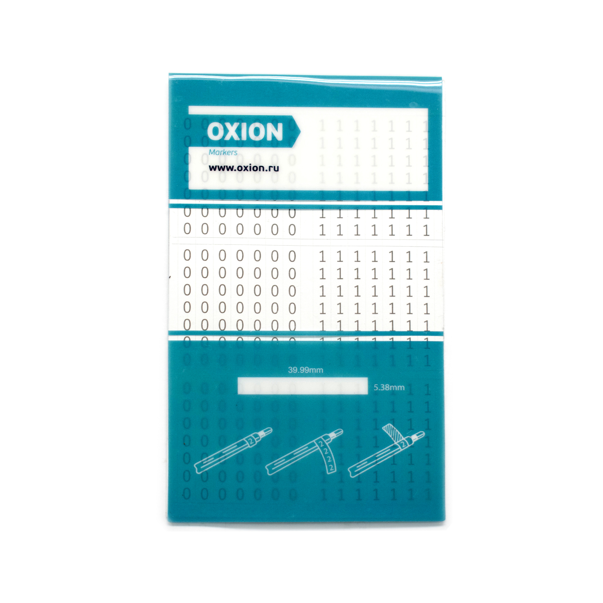 Изображение товара Маркеры самоклеющиеся Oxion OX-MRK21-09