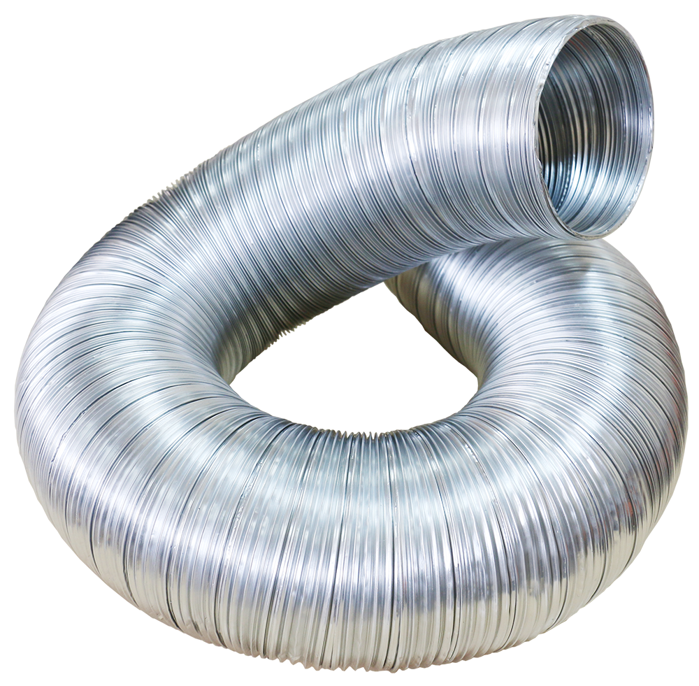 Воздуховод гибкий Эра A12VA D 120 мм 3 м алюминий