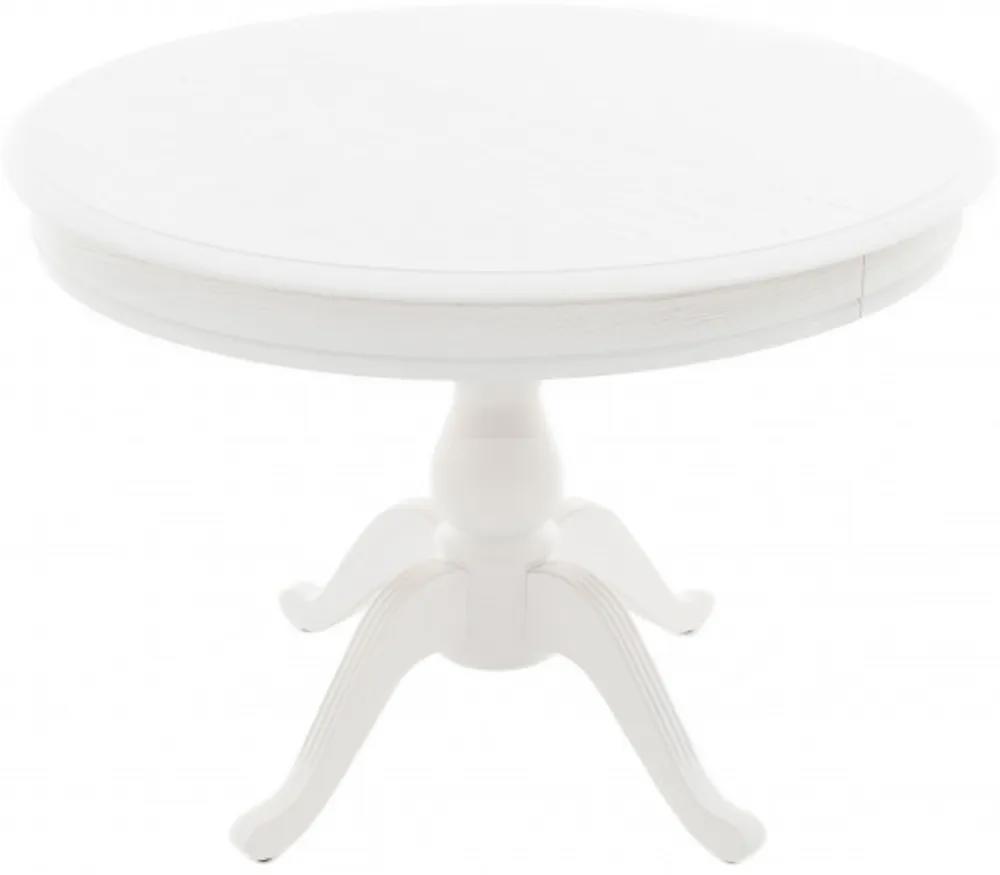 Изображение товара Стол Aurora Фабрицио круглый 100 см из березы белый