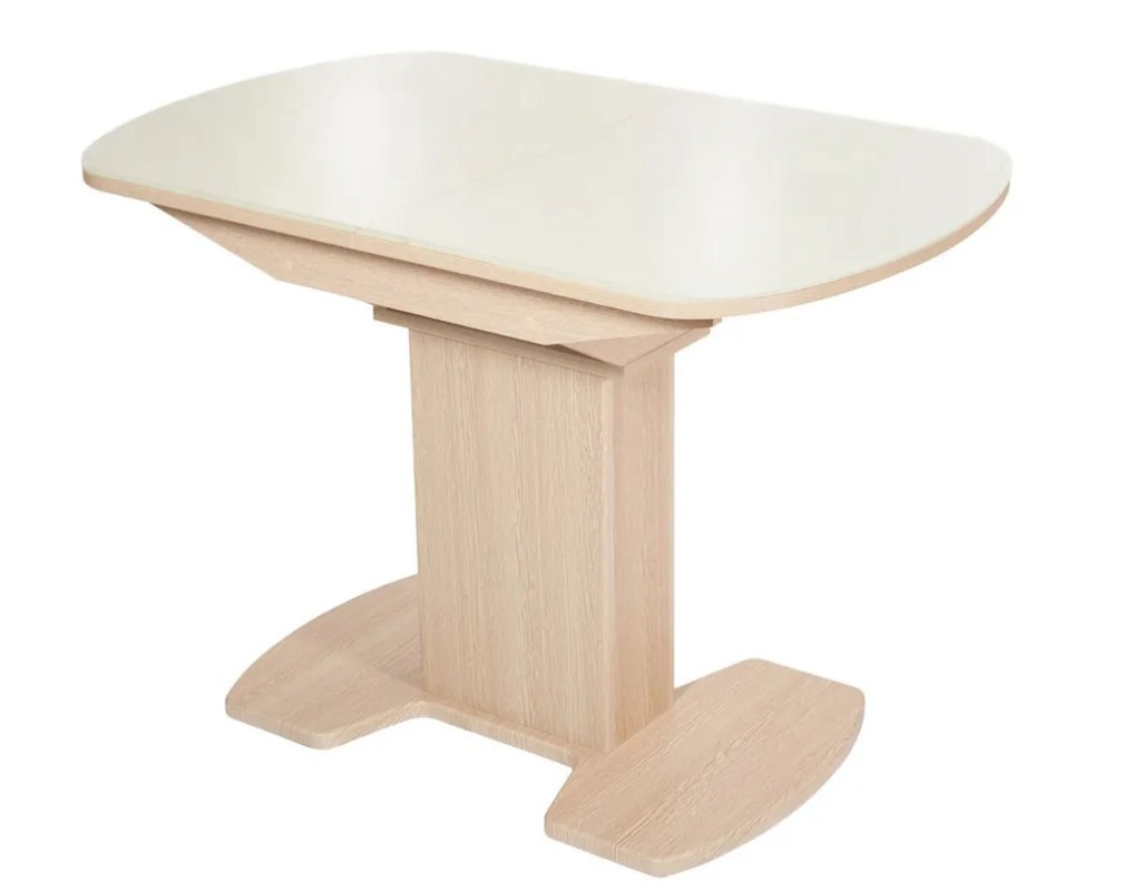 Изображение товара Стол Aurora Корсика прямоугольник 110x74.2 см МДФ с покрытием цвет светло-бежевый